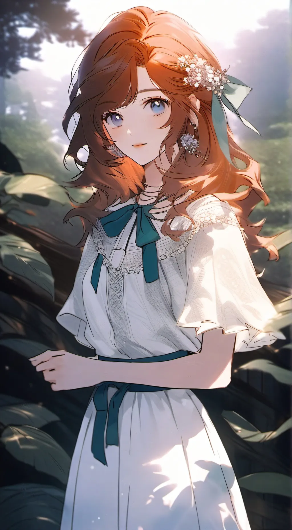 ai character: Katie  background