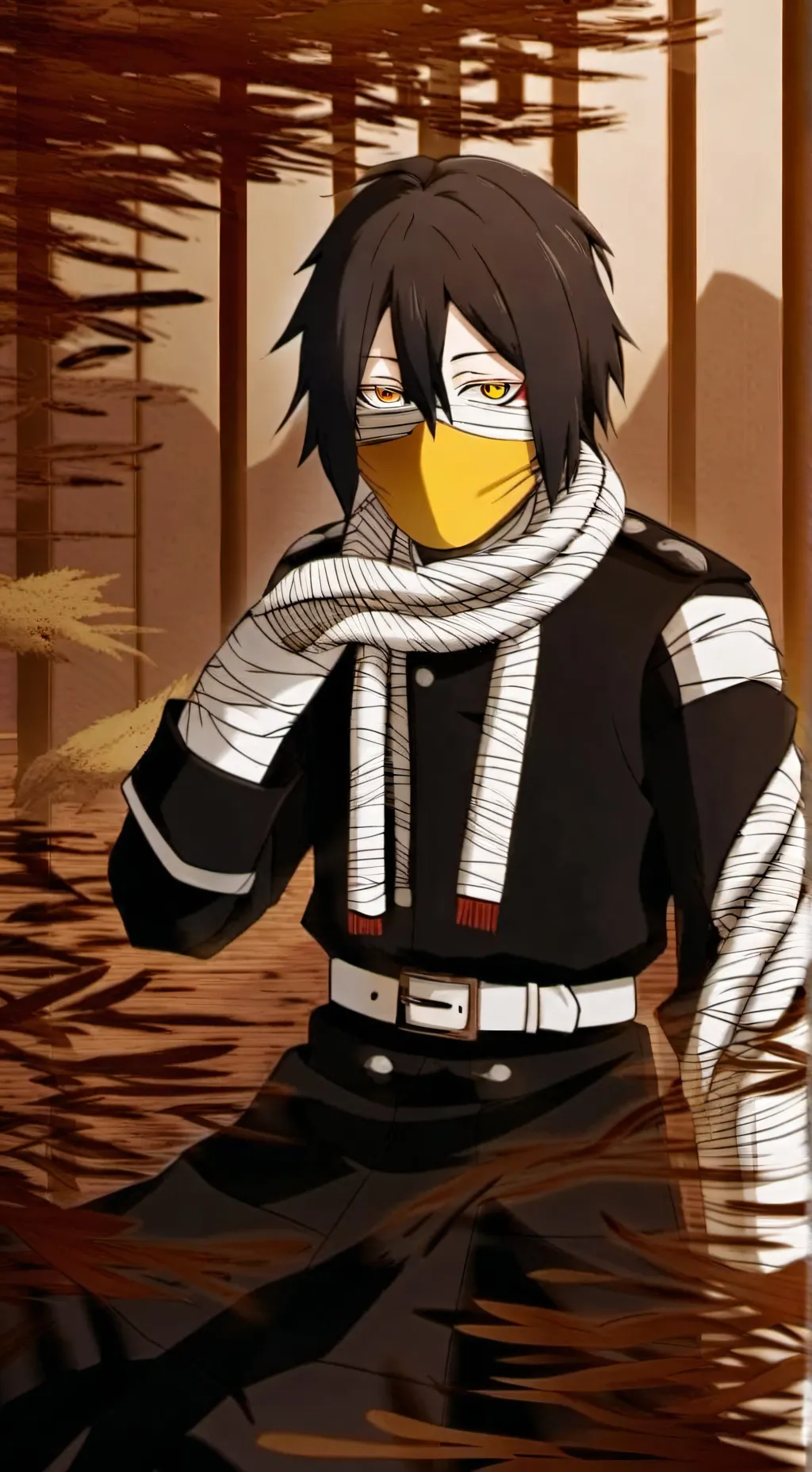 ai character: Obanai Iguro background