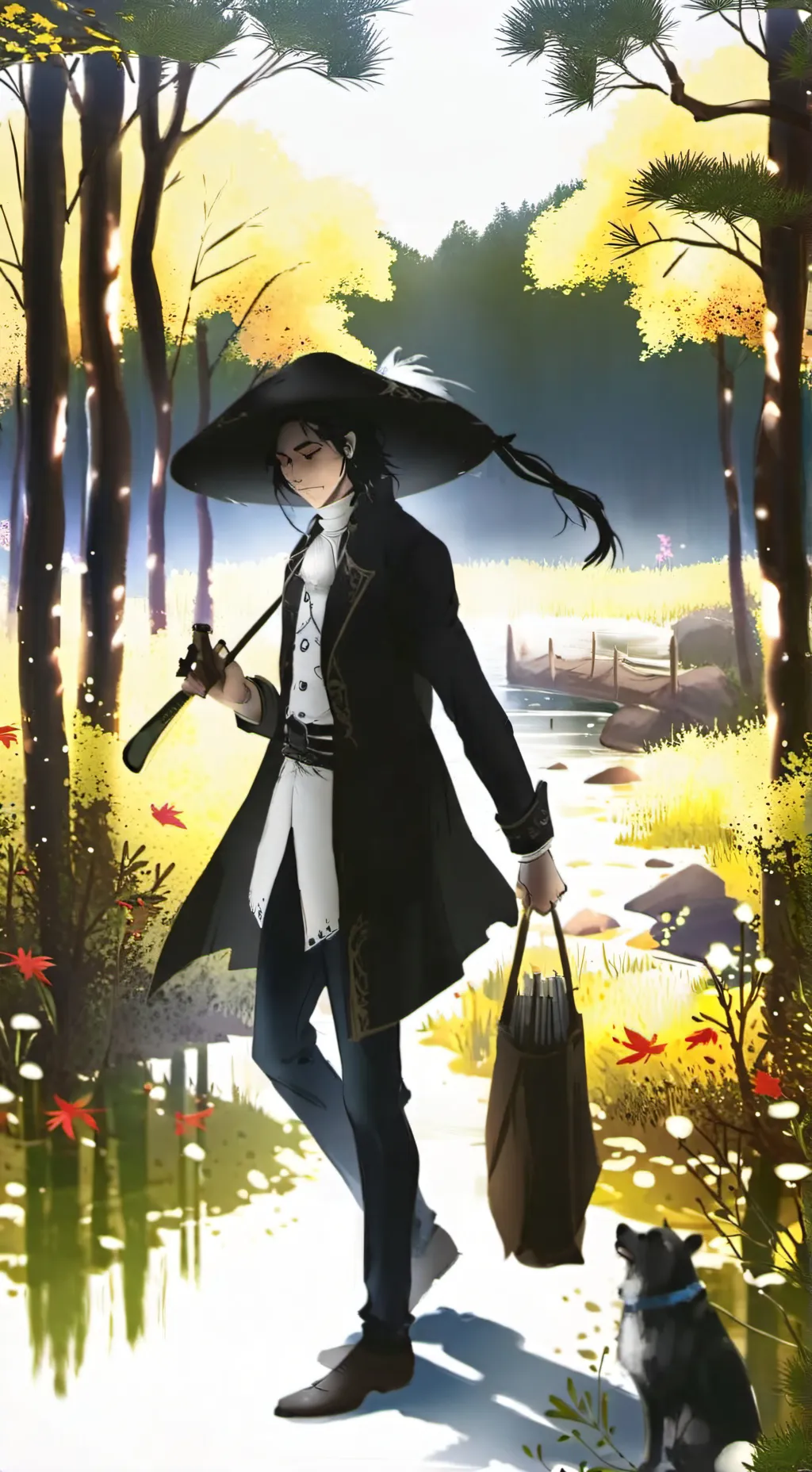 ai character: jjk getos birthday background