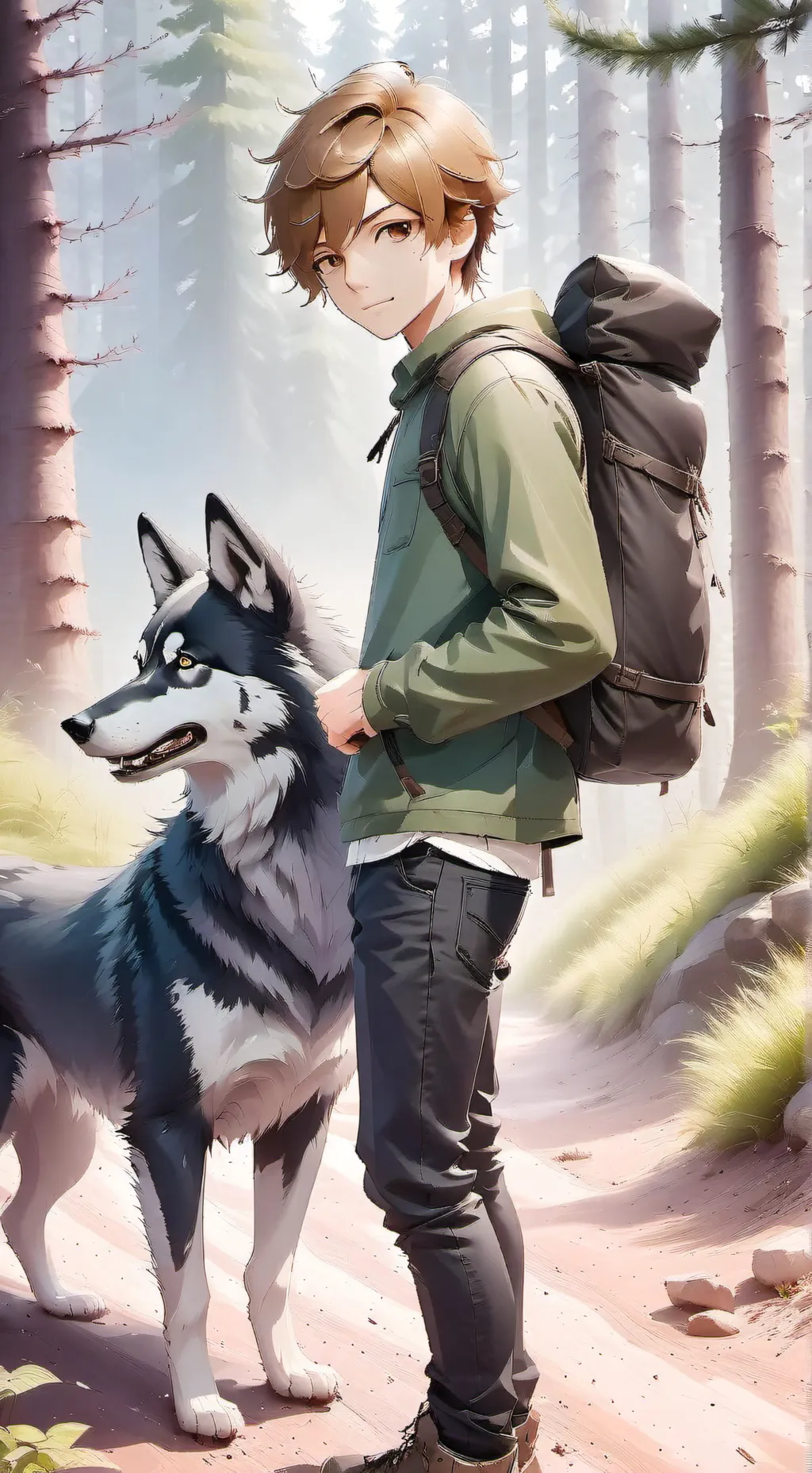 ai character: -Zach & Coulter- background