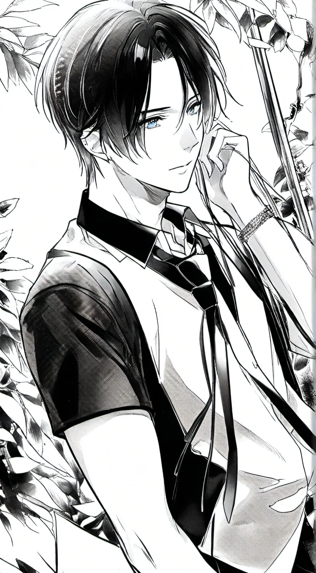 ai character: El desconocido  background