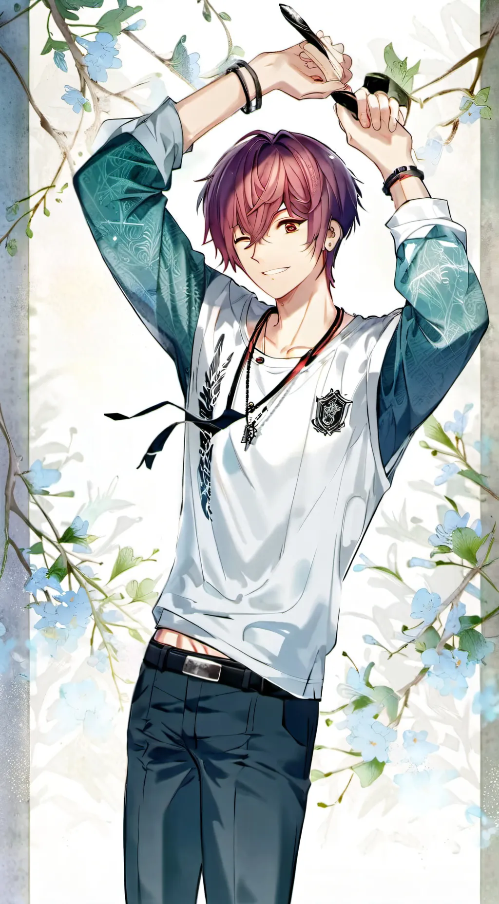 ai character: Норри background