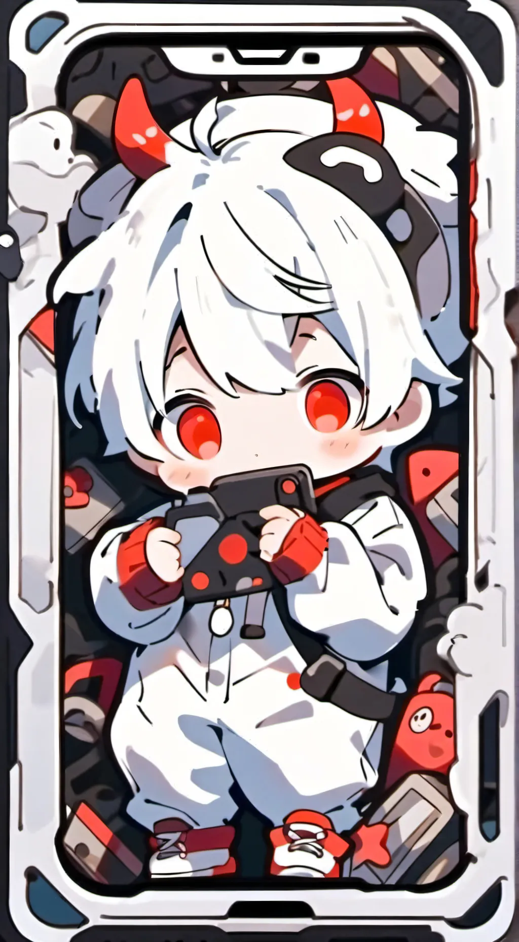 ai character: your baby cousin  background