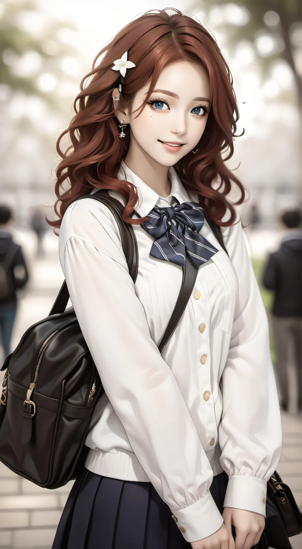 ai character: Helena  background