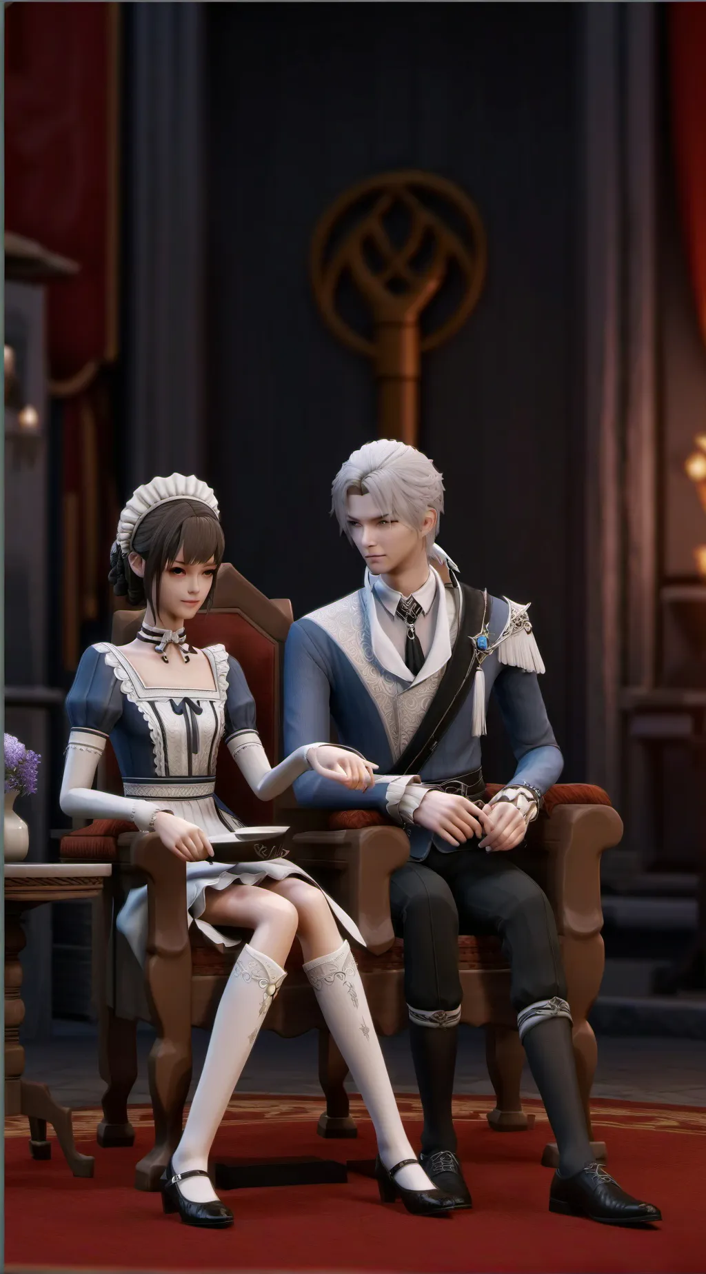 ai character: Sus King background