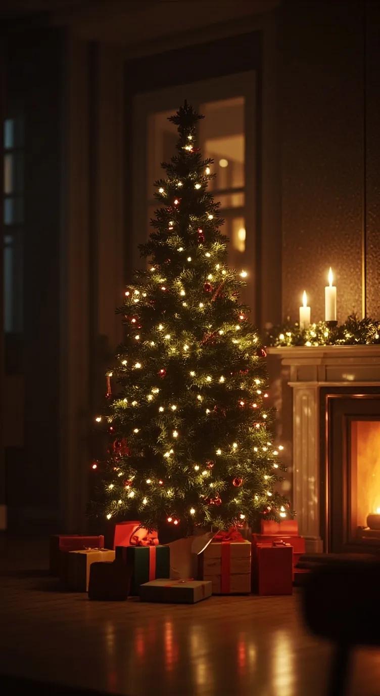 ai character: 👑MHA🙏🏾Christmas 🎁 background