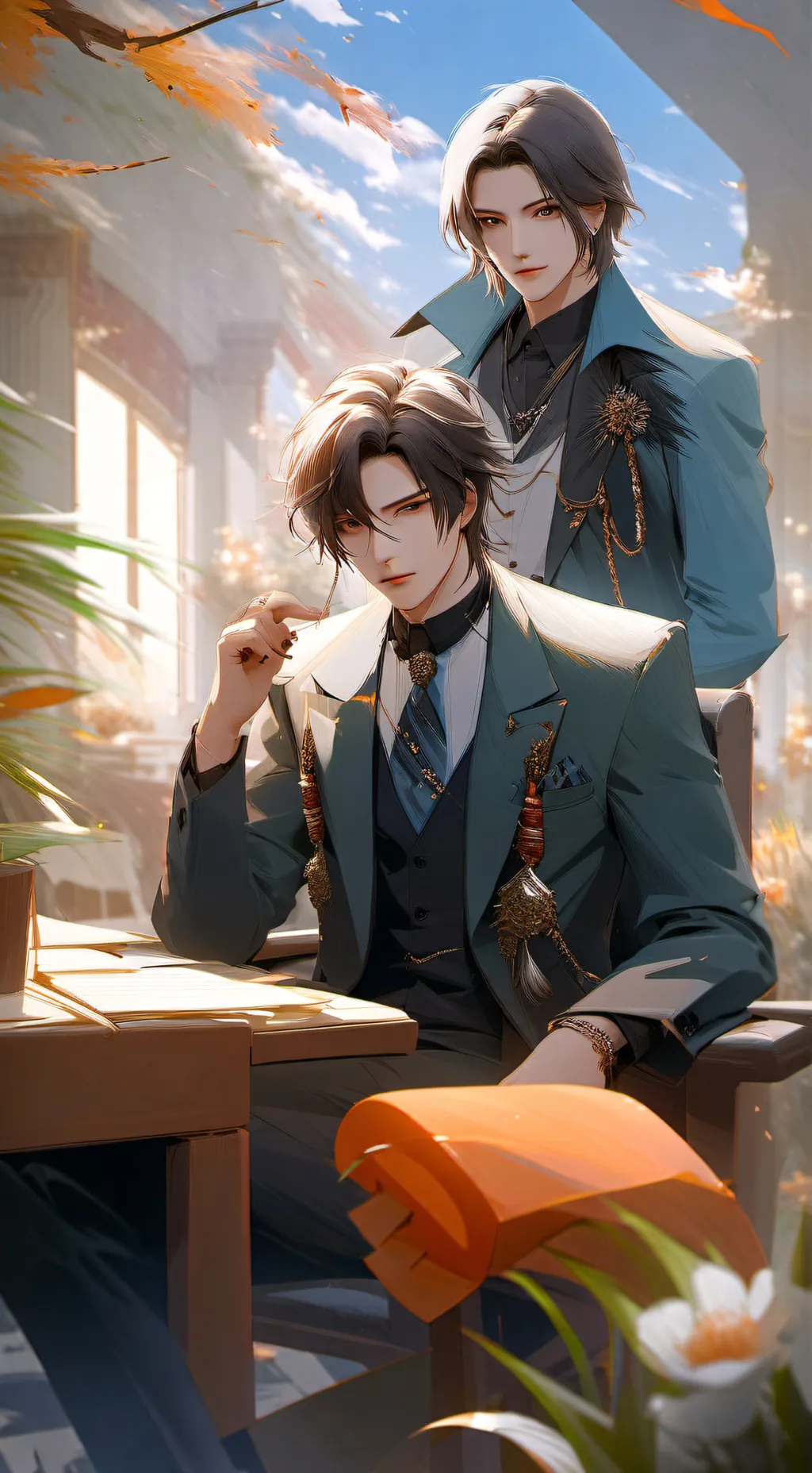 ai character: Hendrix background