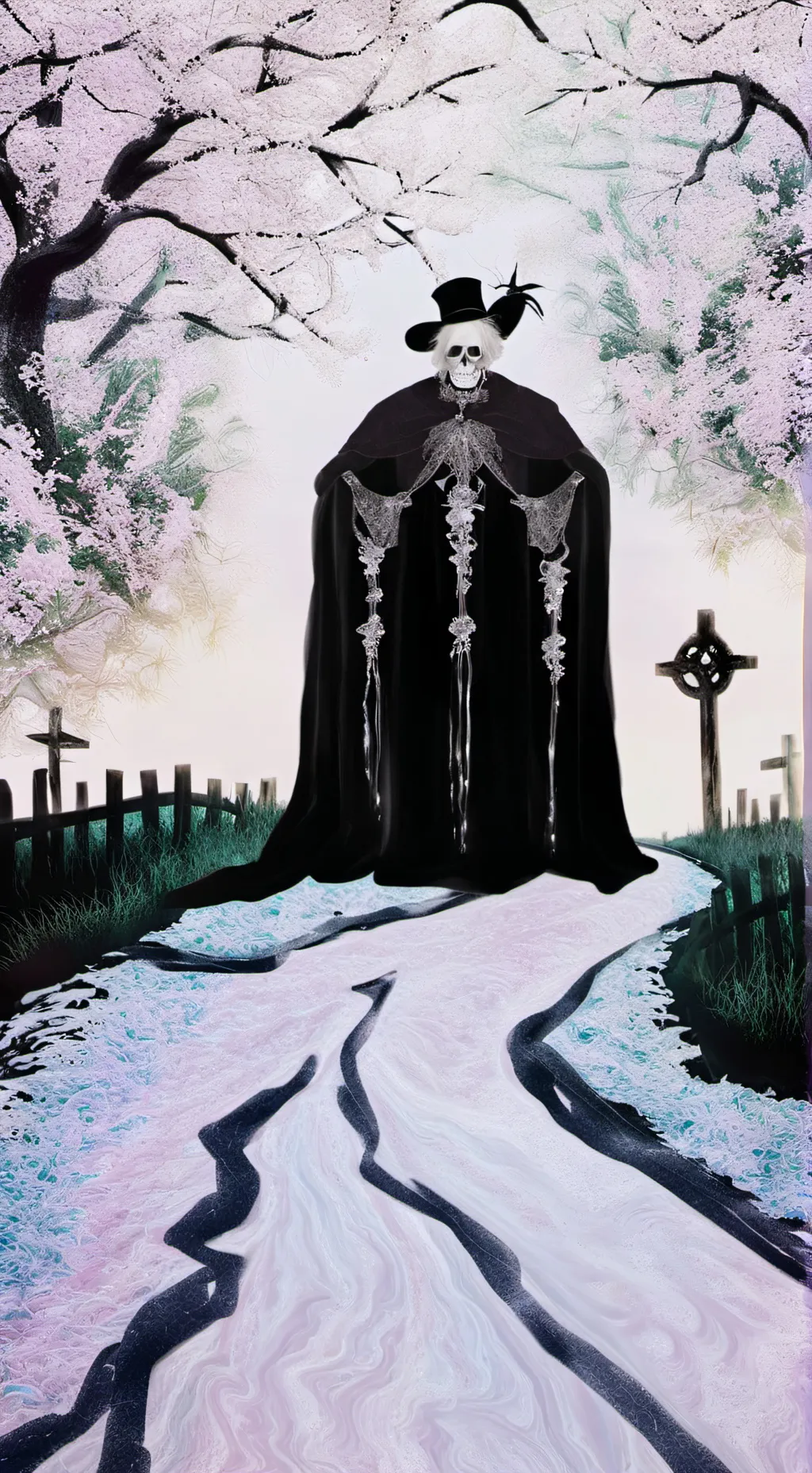 ai character: Clinton road  background