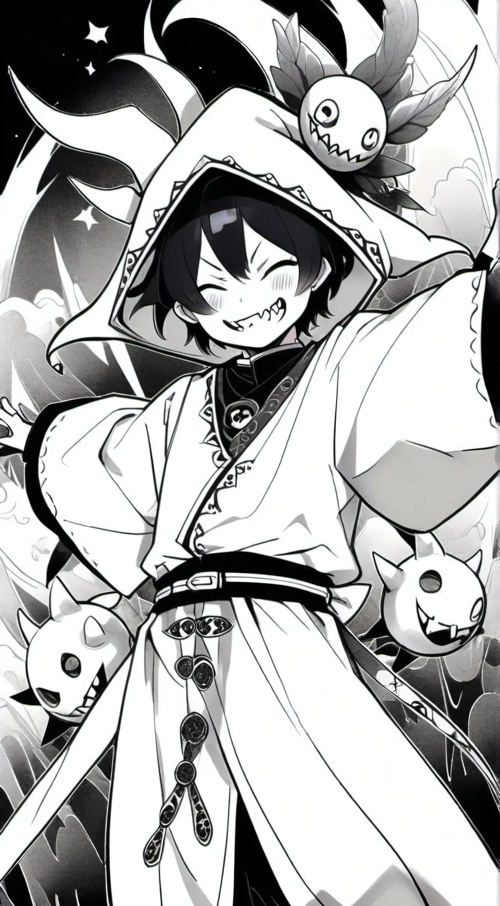 ai character: hh u start background