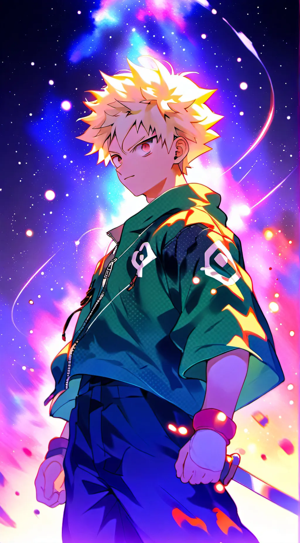 ai character: Bakugo Katsuki  background