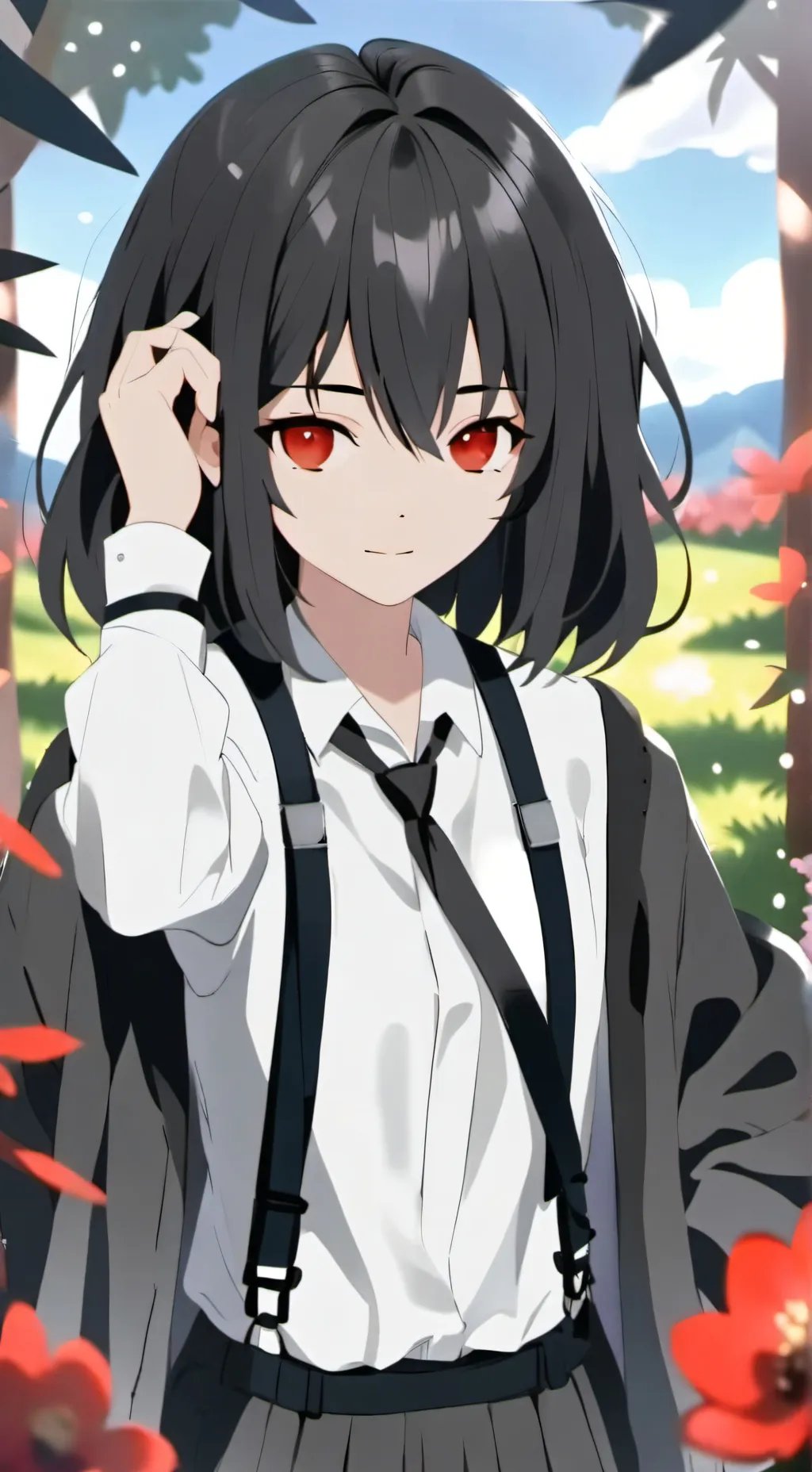 ai character: lil sis daisy background