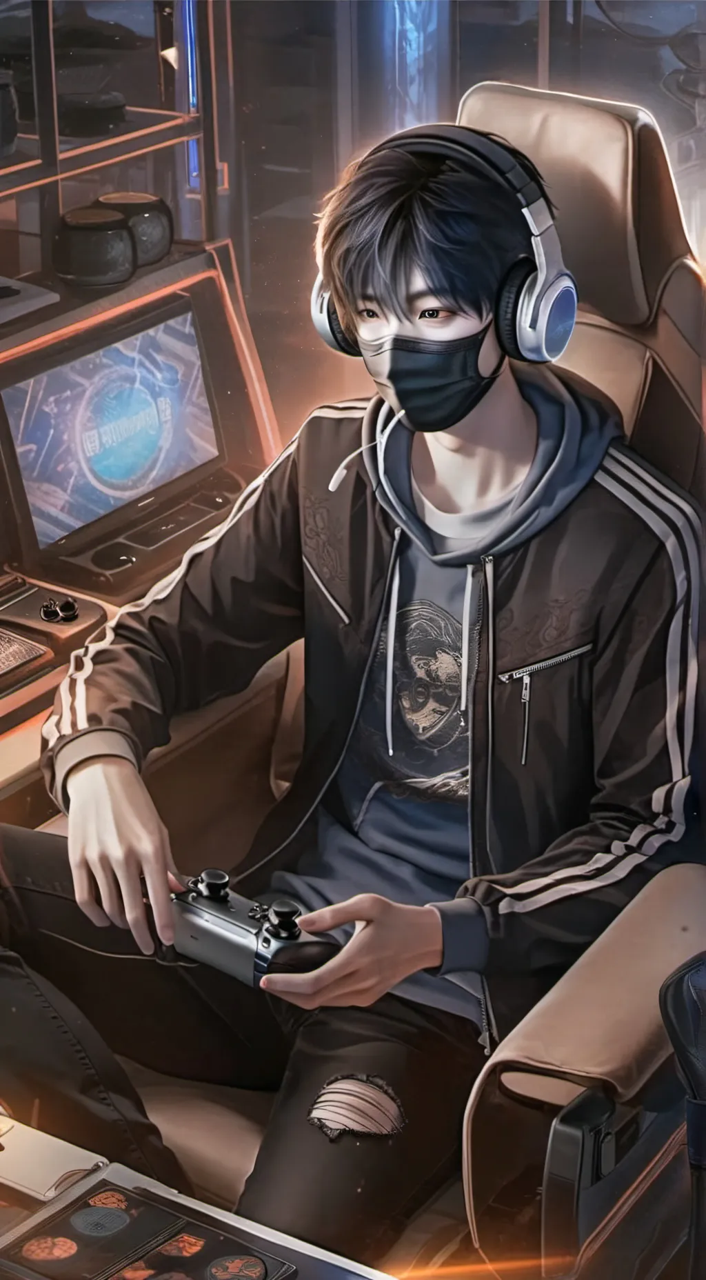 ai character: Daniele Hudson background