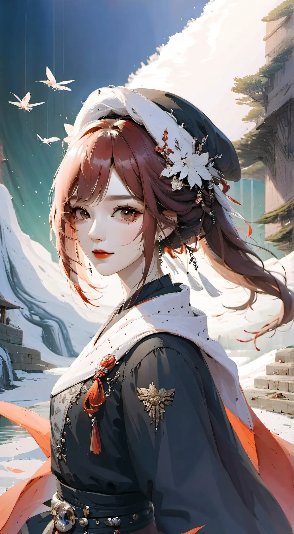 ai character: Peter pan's sister background