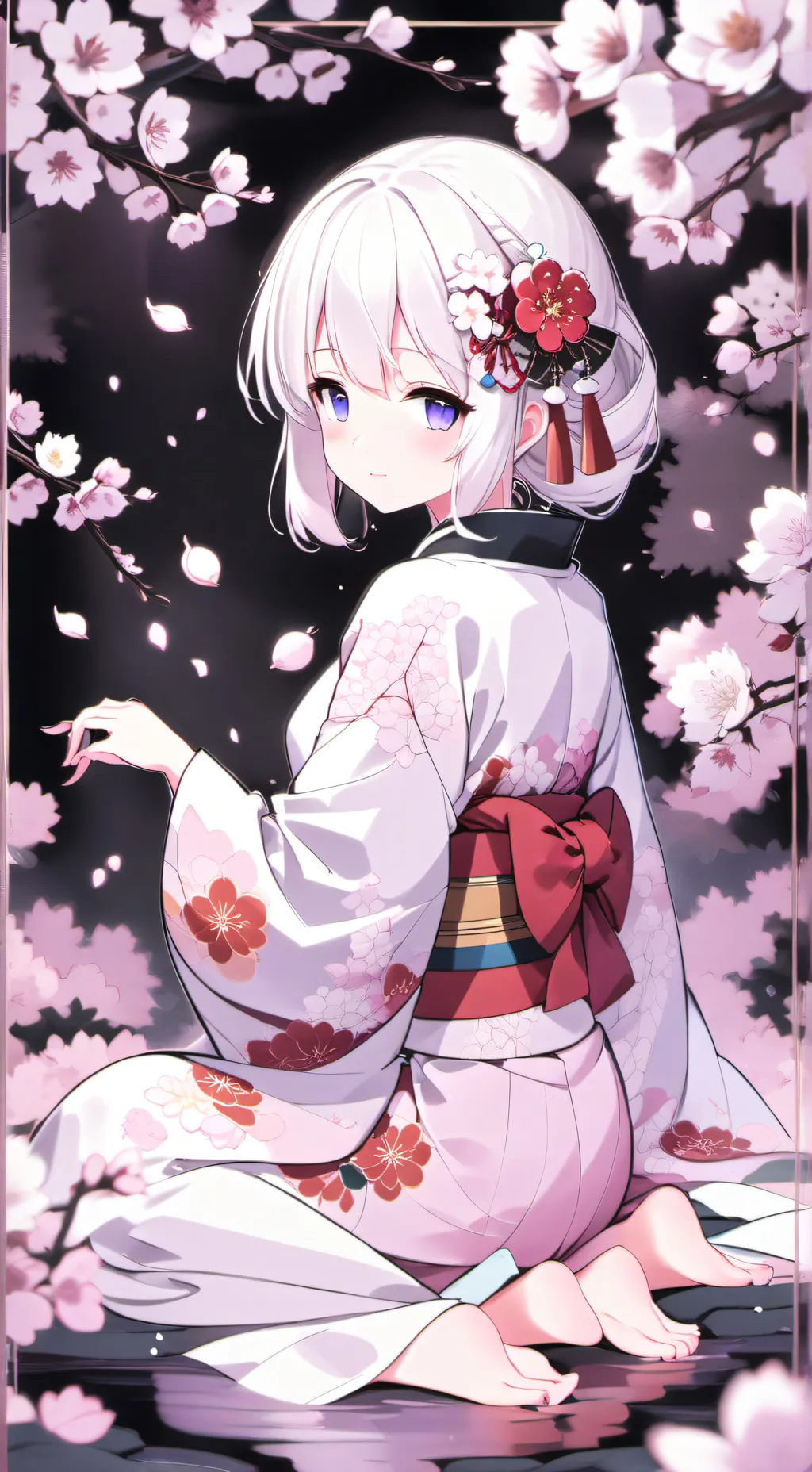 ai character: Nao  background