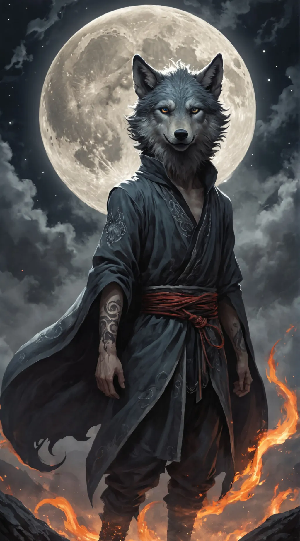 ai character: Lucien background