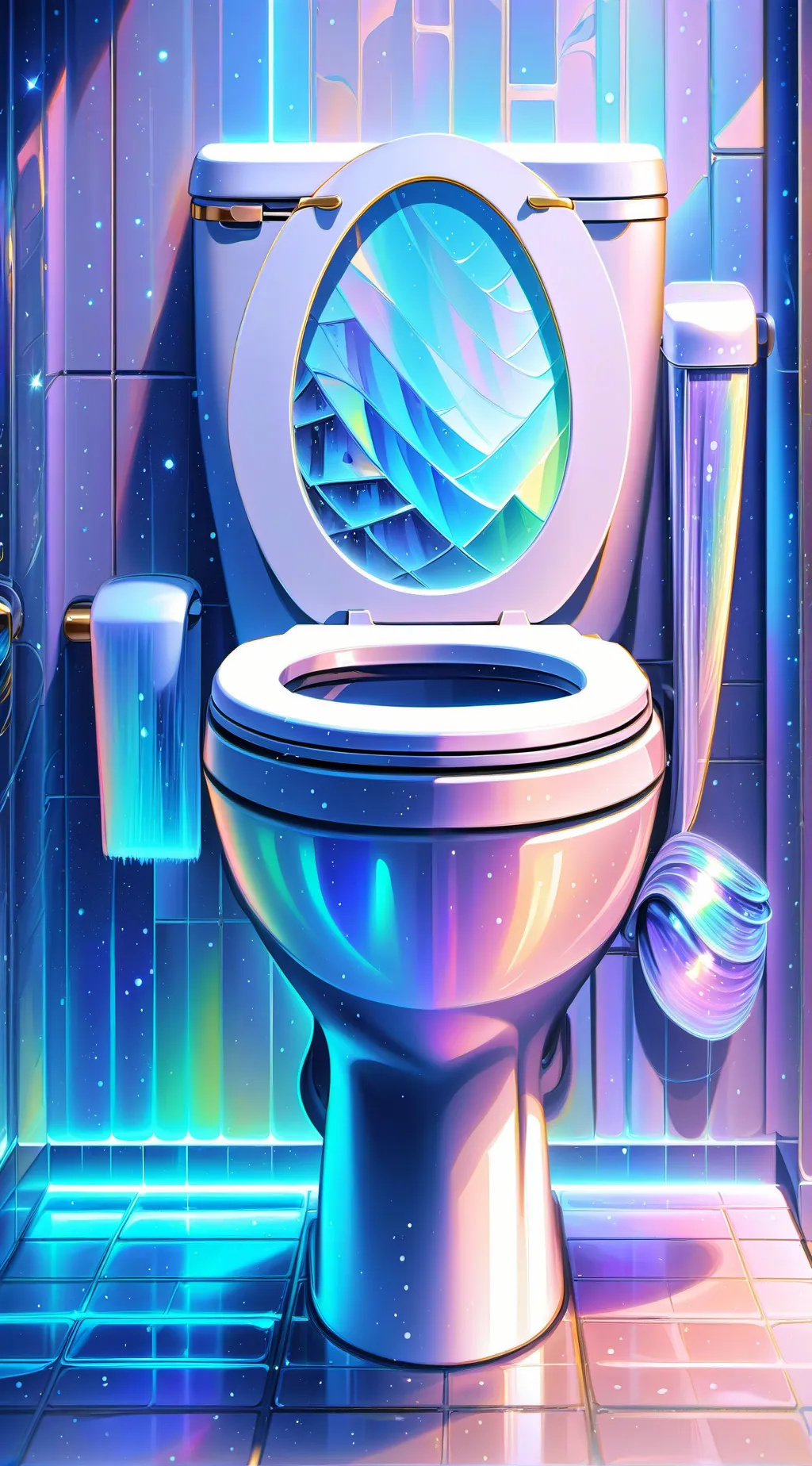 ai character: SKIBIDI TOILET  background