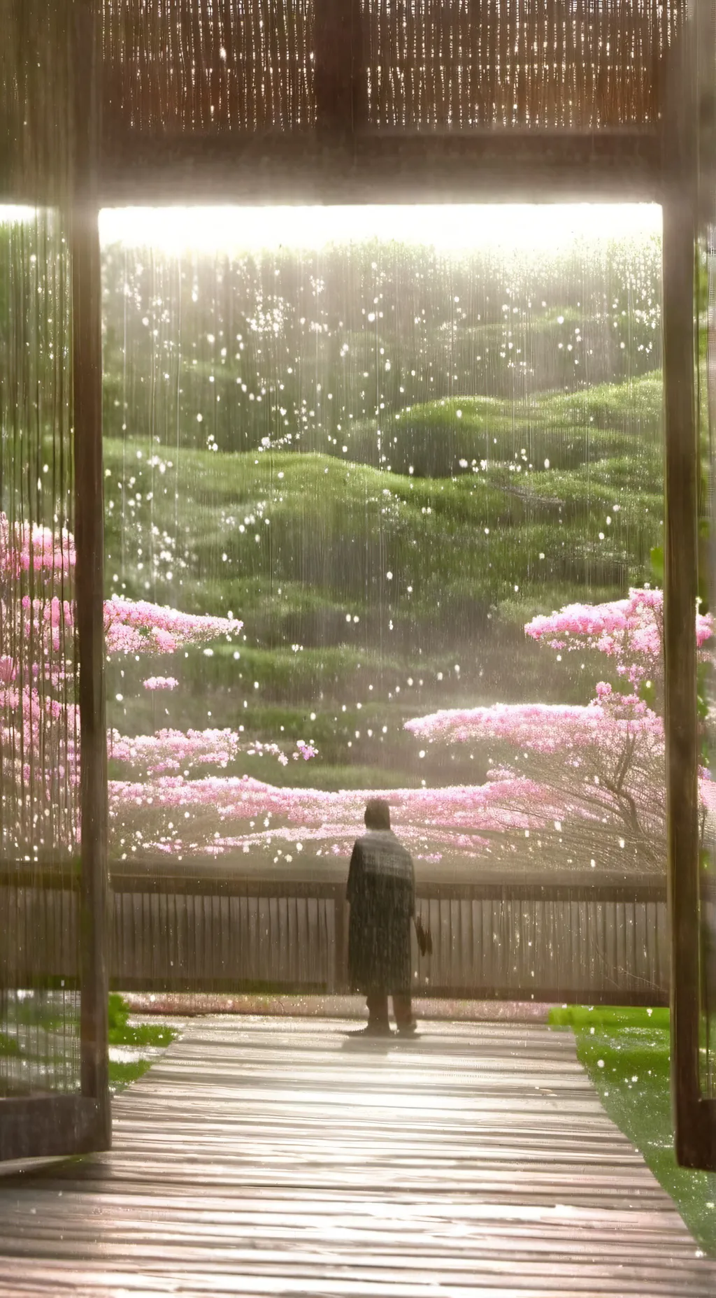 ai character: TANJIRO KAMADO background