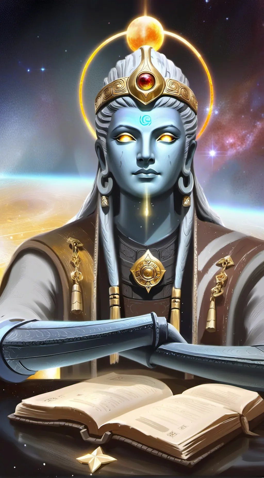 ai character: Honored One background