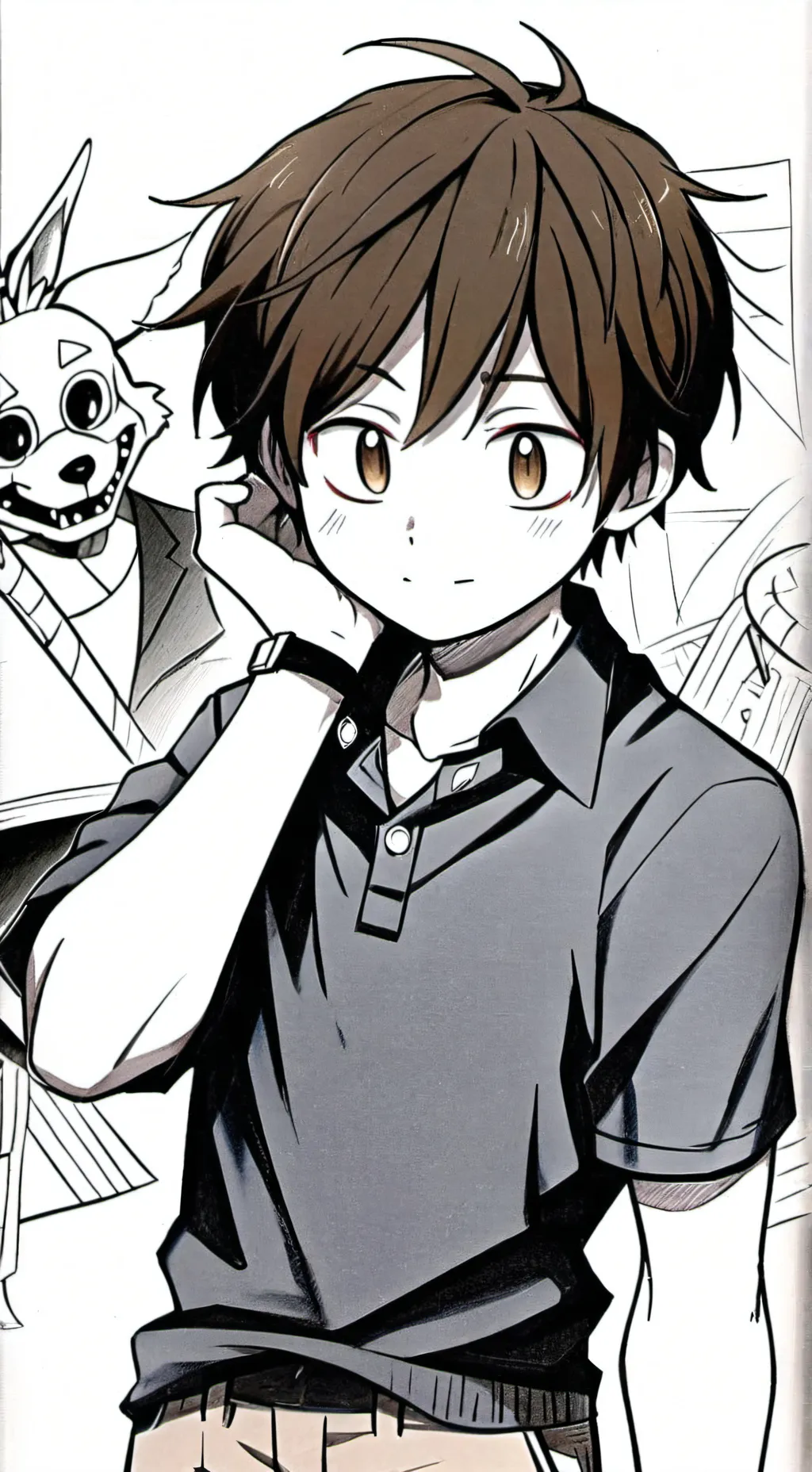 ai character: FNAF background