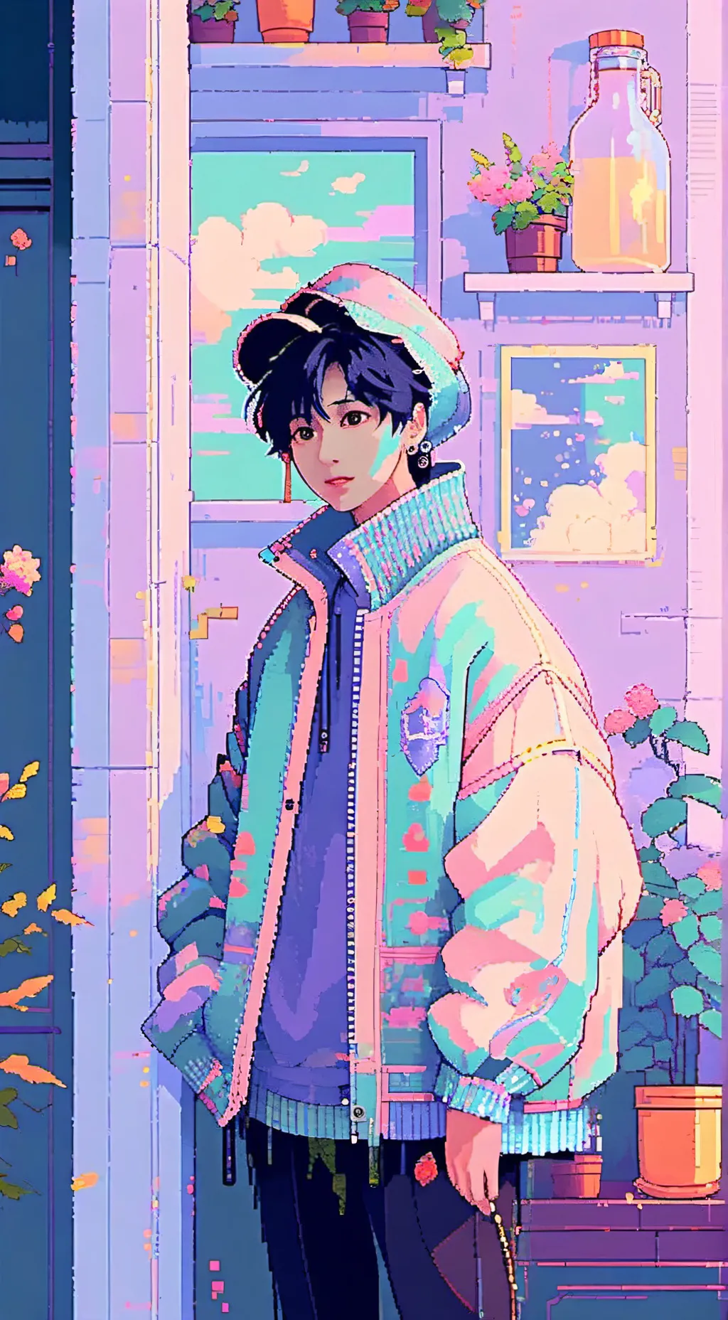 ai character: han jisung background