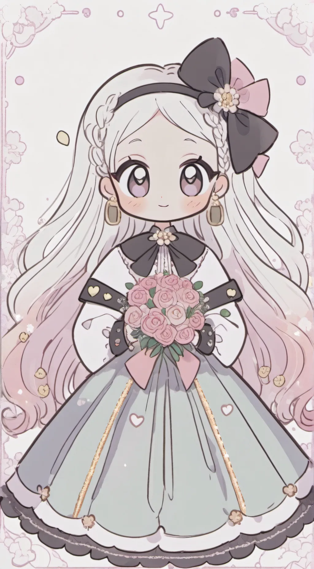 ai character: Hazel family!!!!!! background