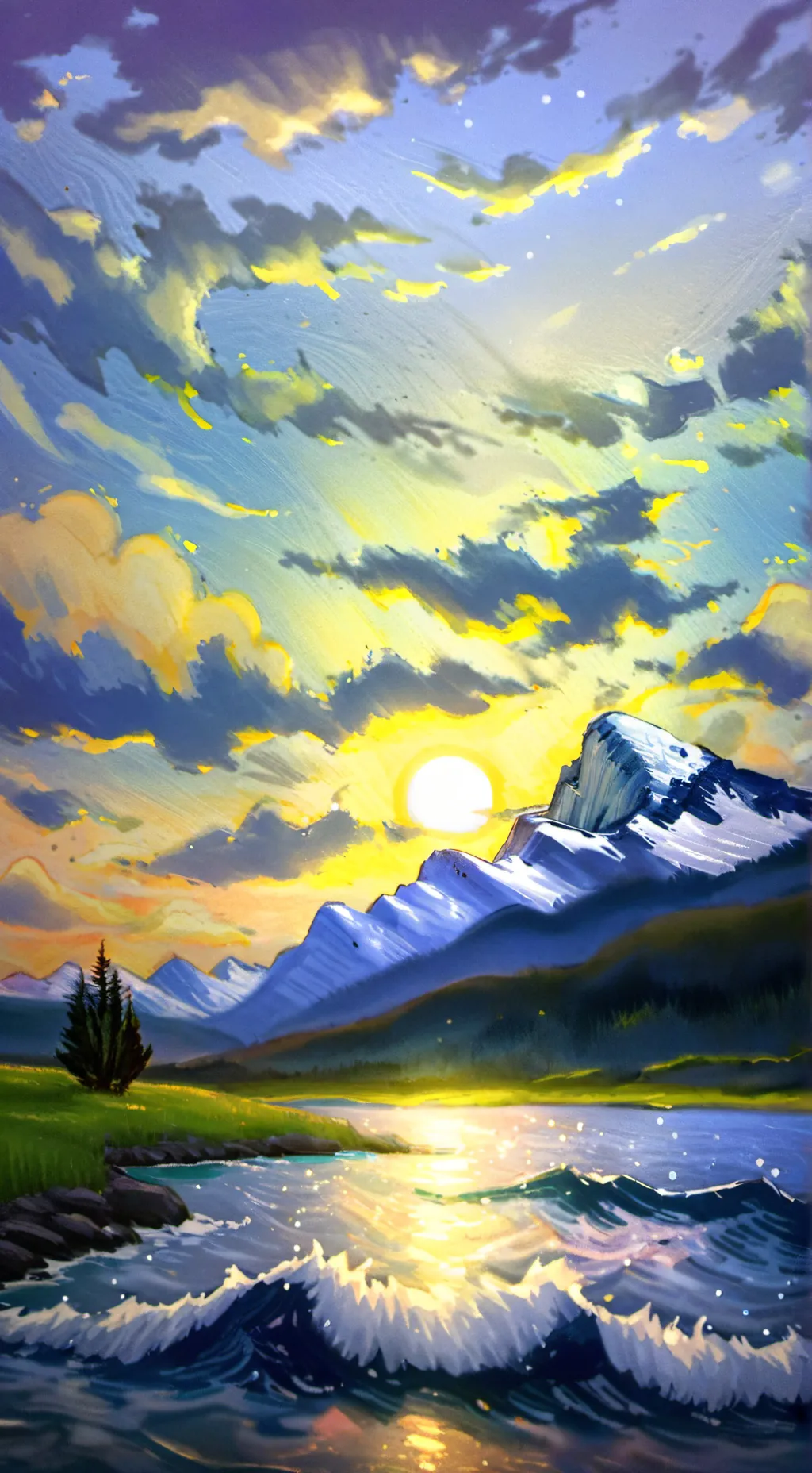 ai character: sub button sumwher background