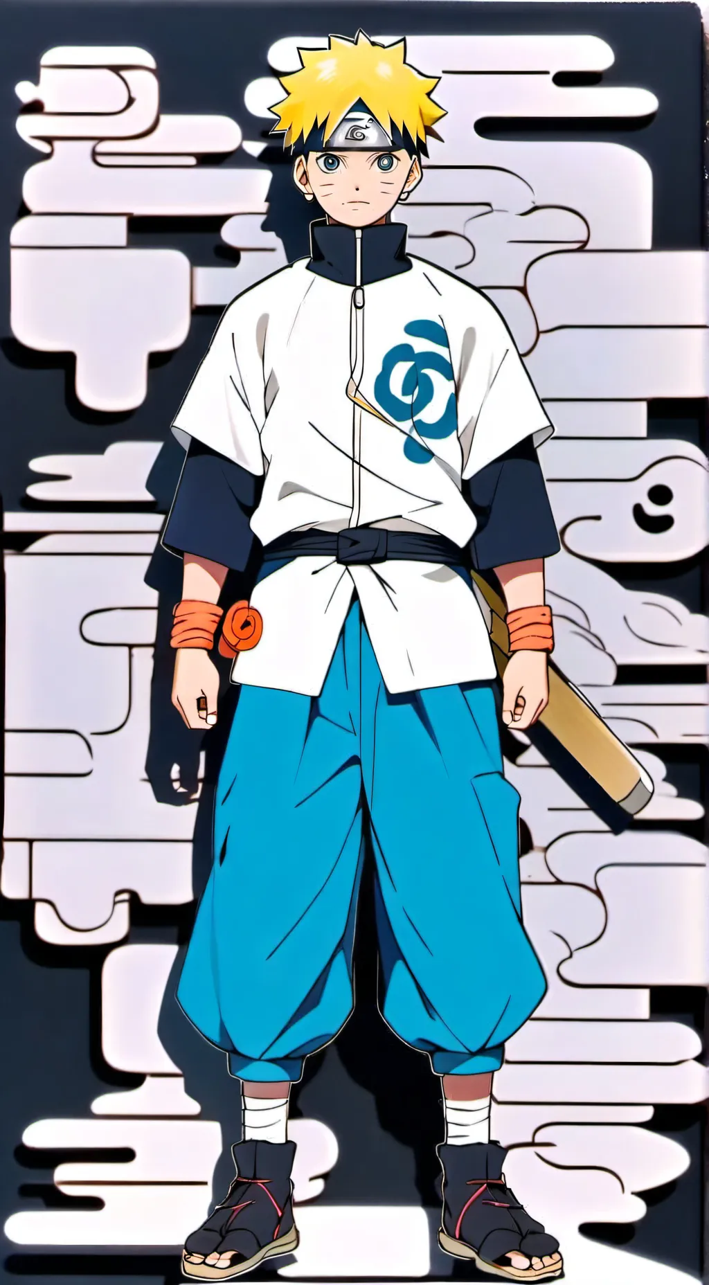 ai character: Naruto world background