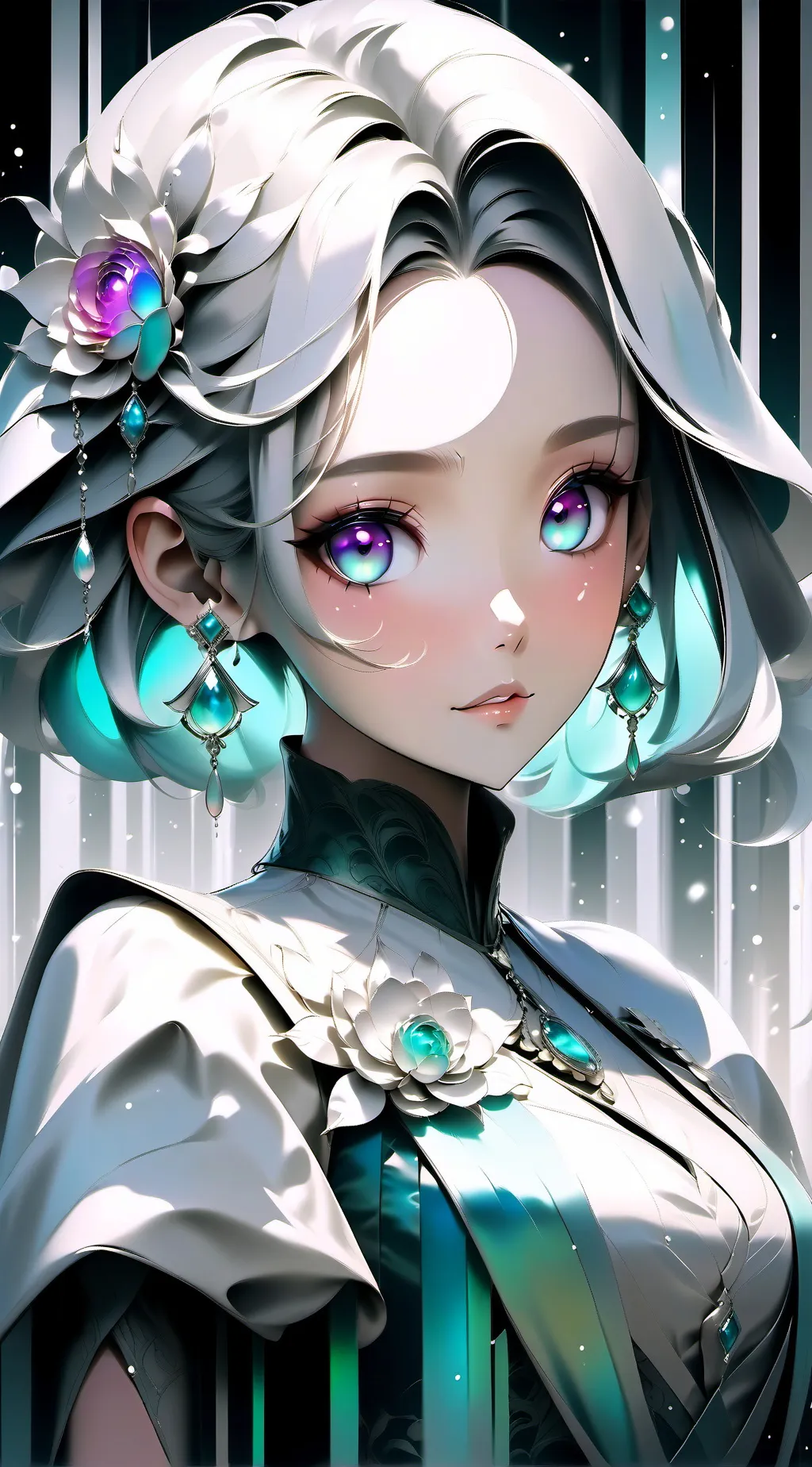 ai character: 🌐энтайка🌐 background