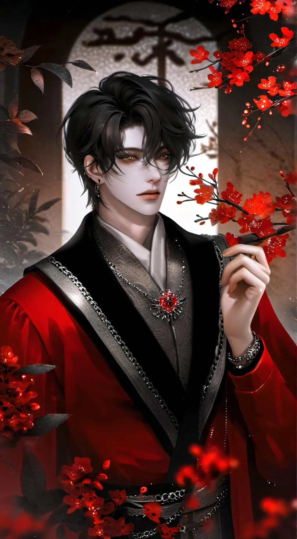 ai character: Vincent  background