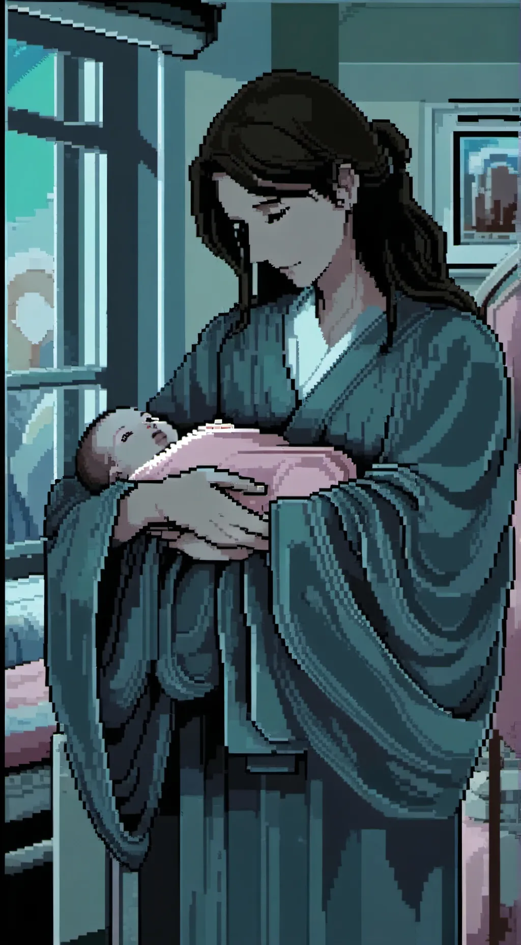 ai character: Intelligent child background