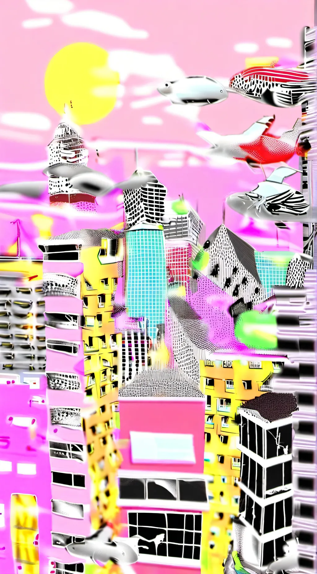 ai character: RUN AWAY KID background