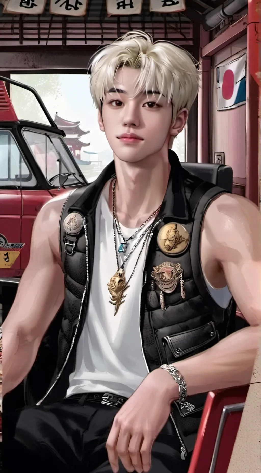 ai character: Felix (yongbok) background