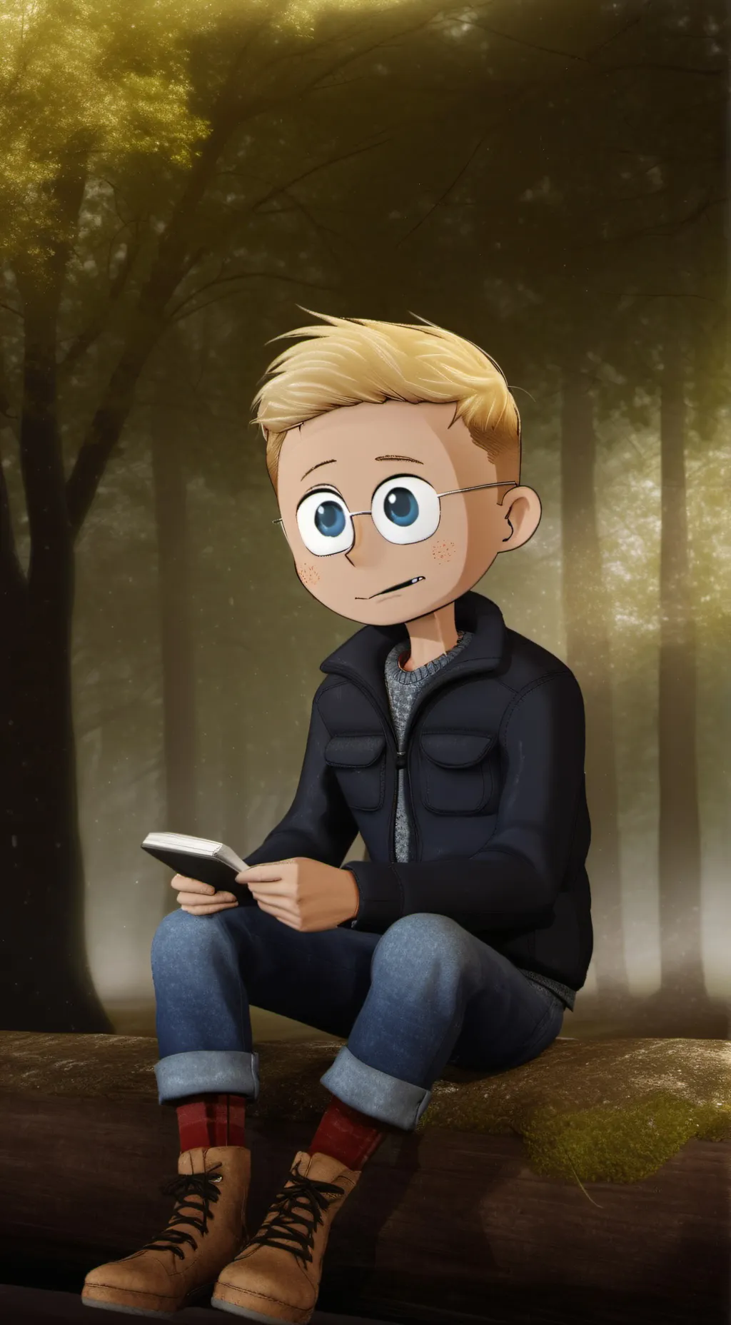 ai character: Тимофейка background