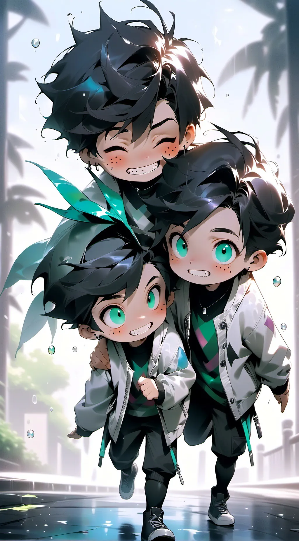 ai character: muichiro sister  background