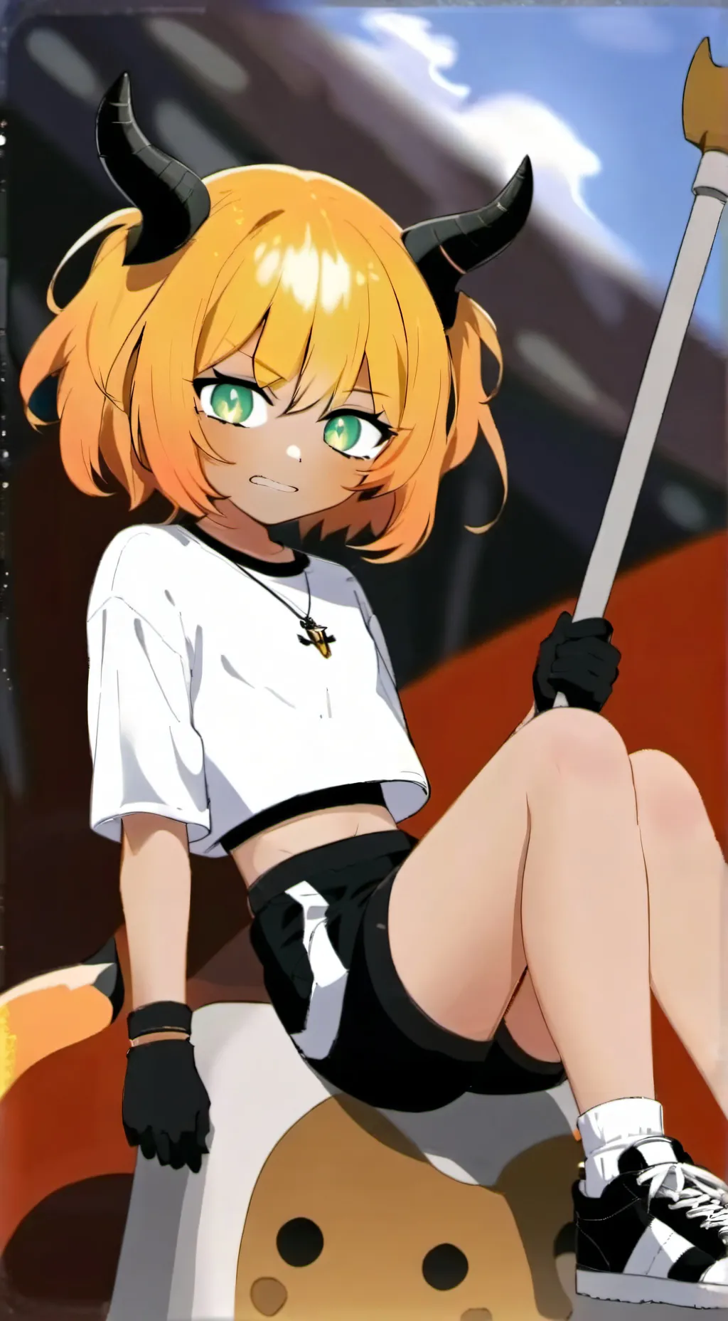 ai character: MHA sad background