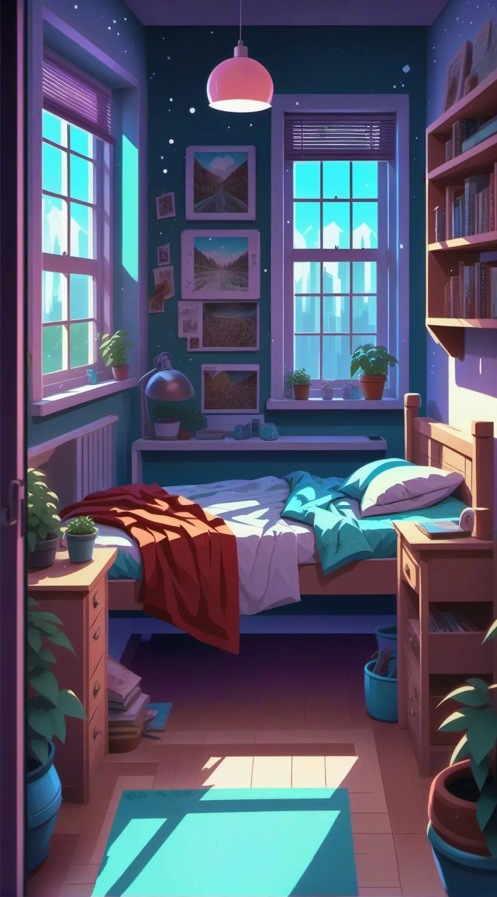 ai character: MHA DORMS💅 background