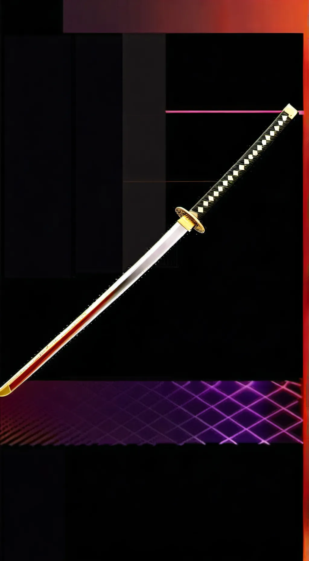ai character: yama sword background