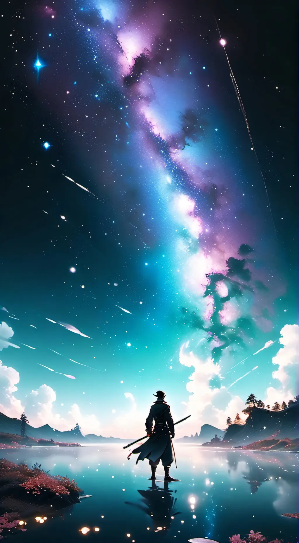 ai character: Shoko komi background