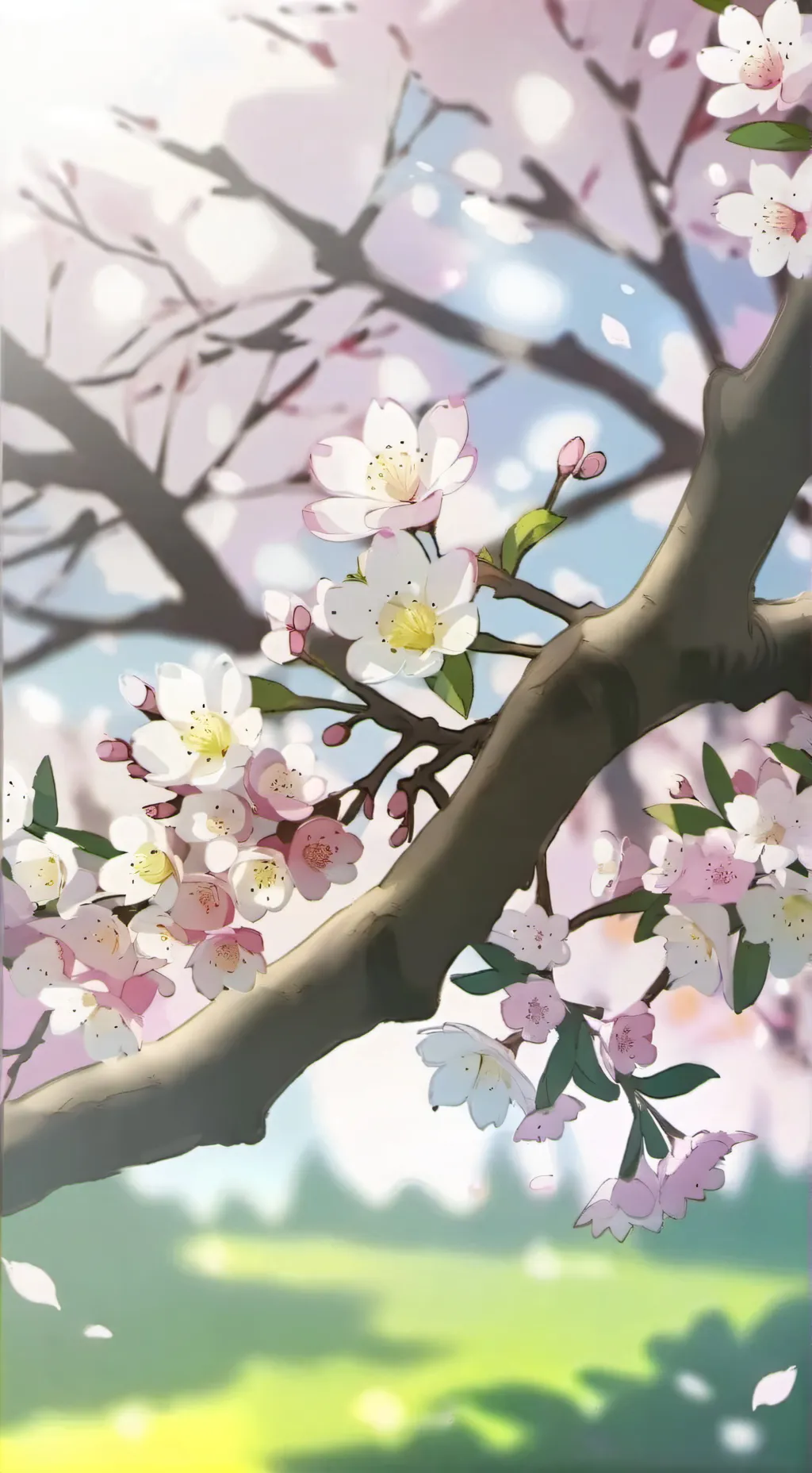 ai character: Easter x Christmas background