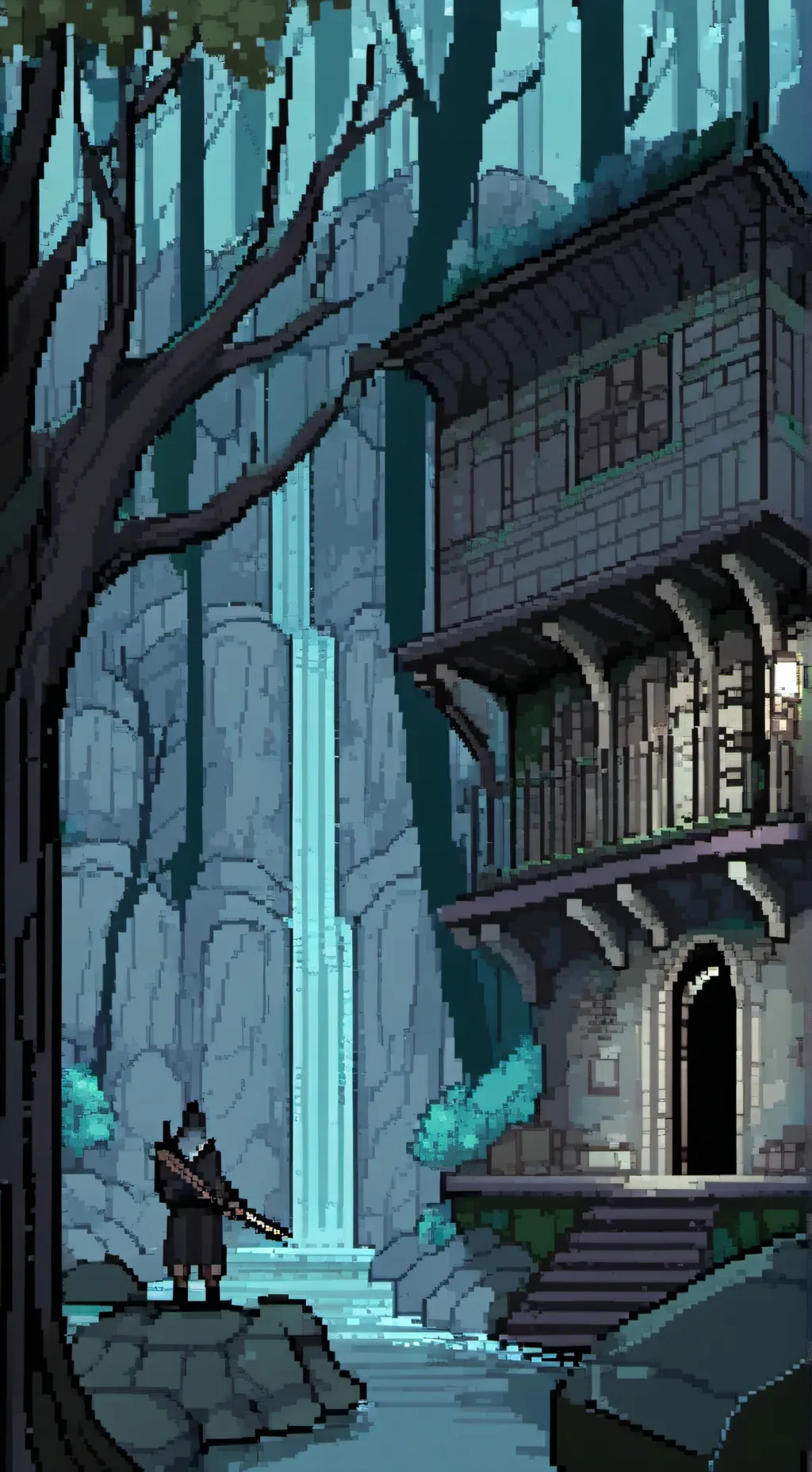 ai character: bakugo background