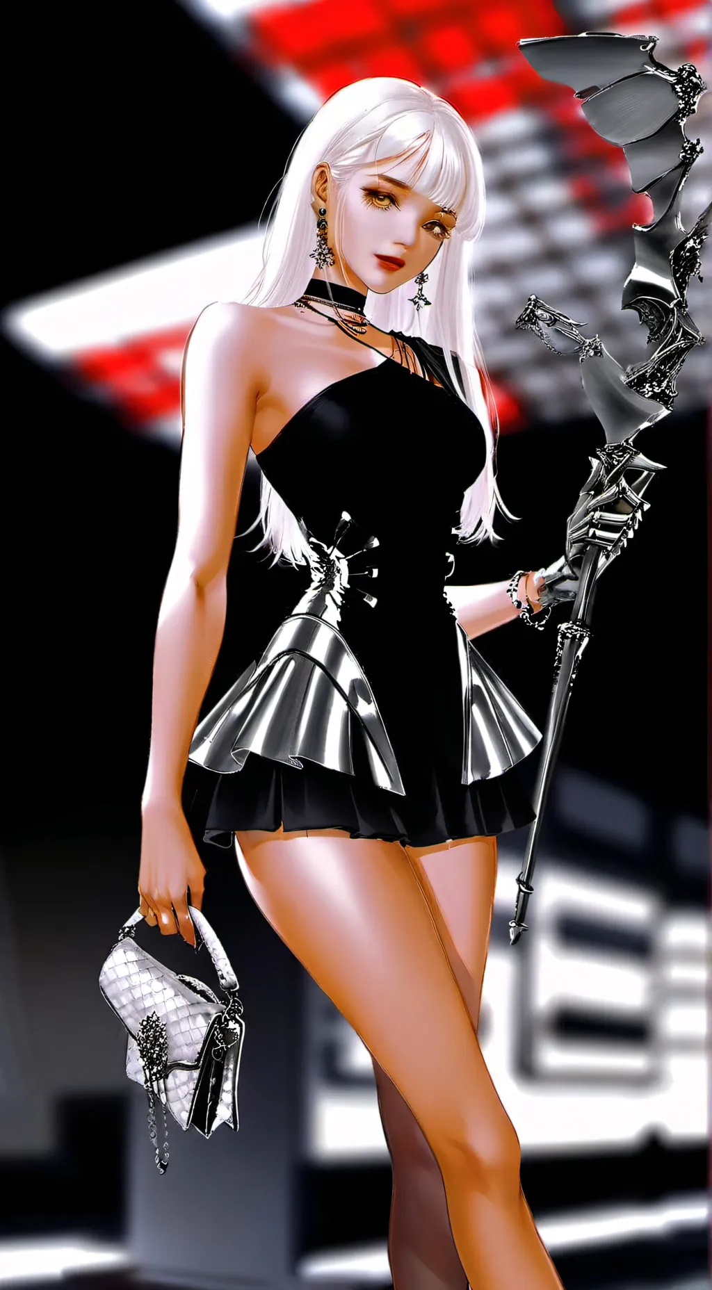 ai character: Эльвира background