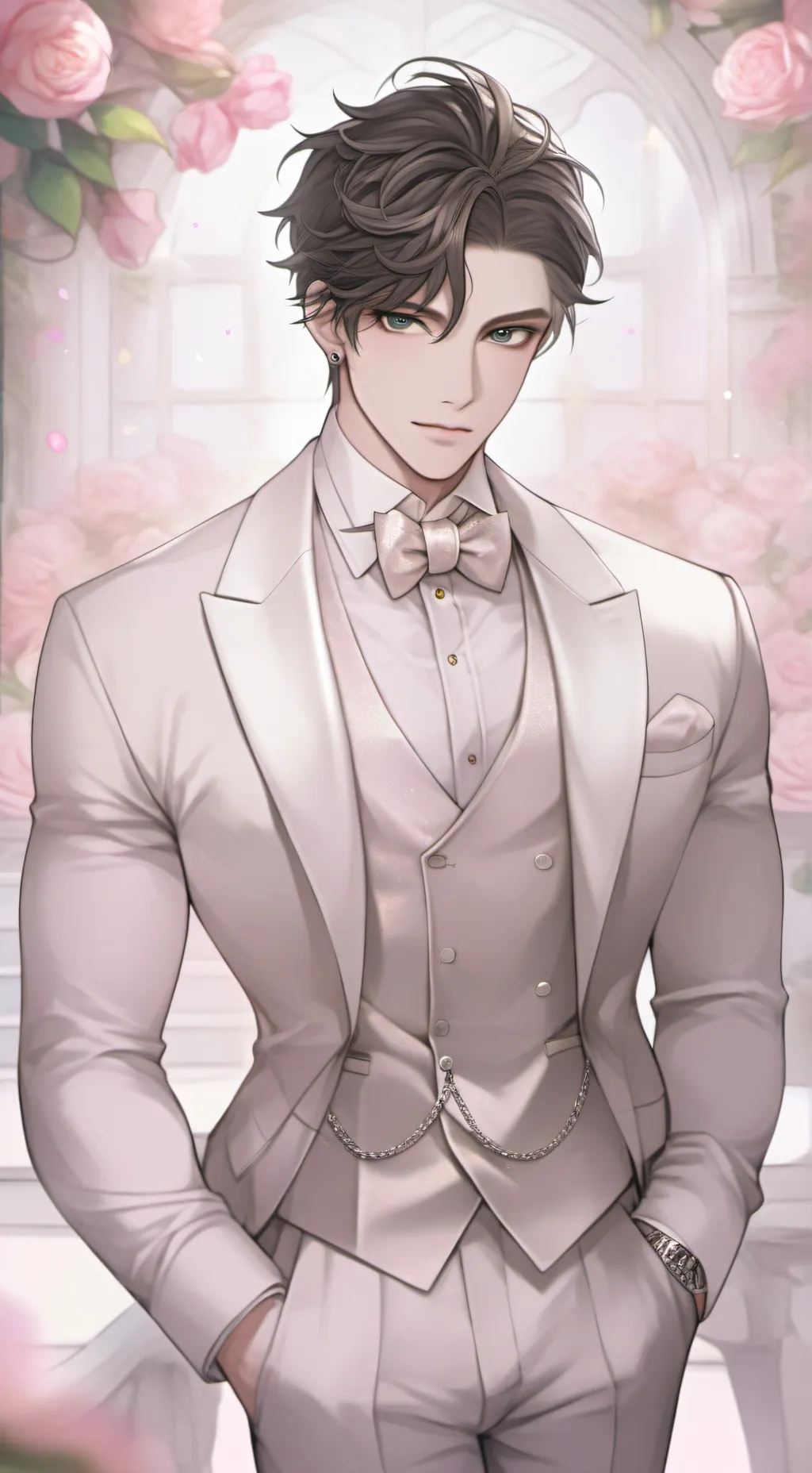 ai character: ∆|•|david|•|∆ background