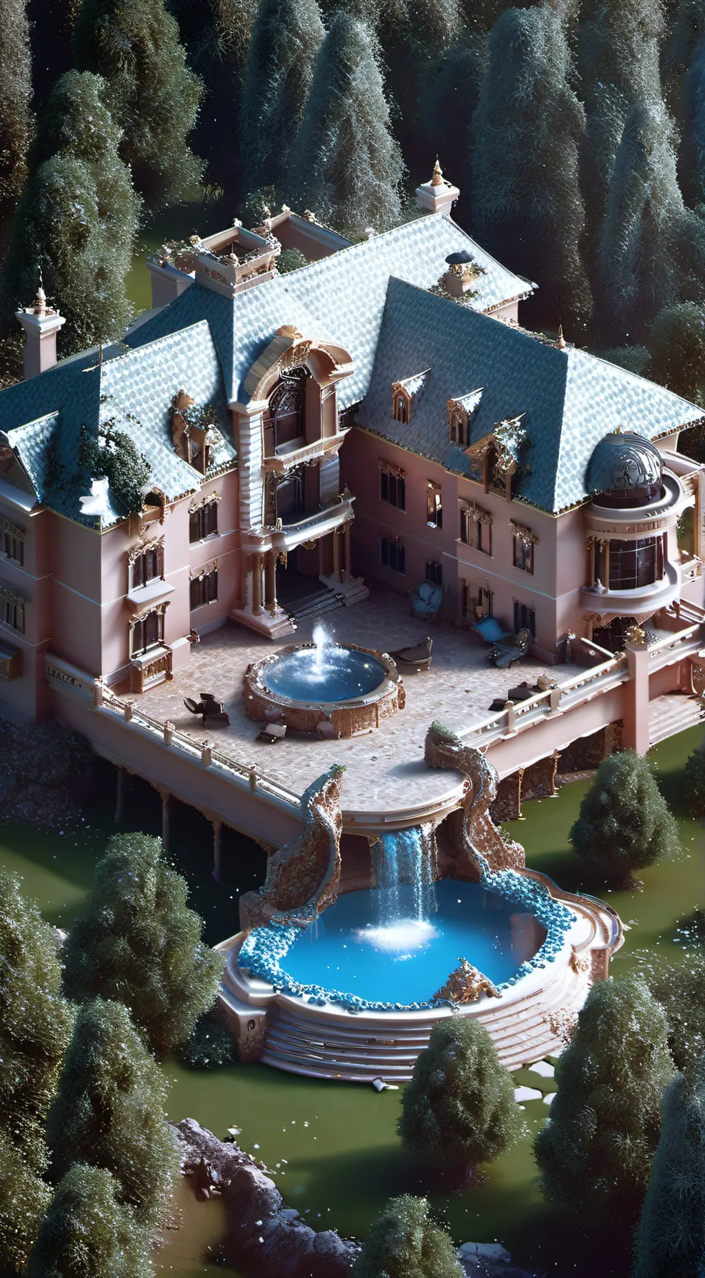 ai character: Family Cooper background