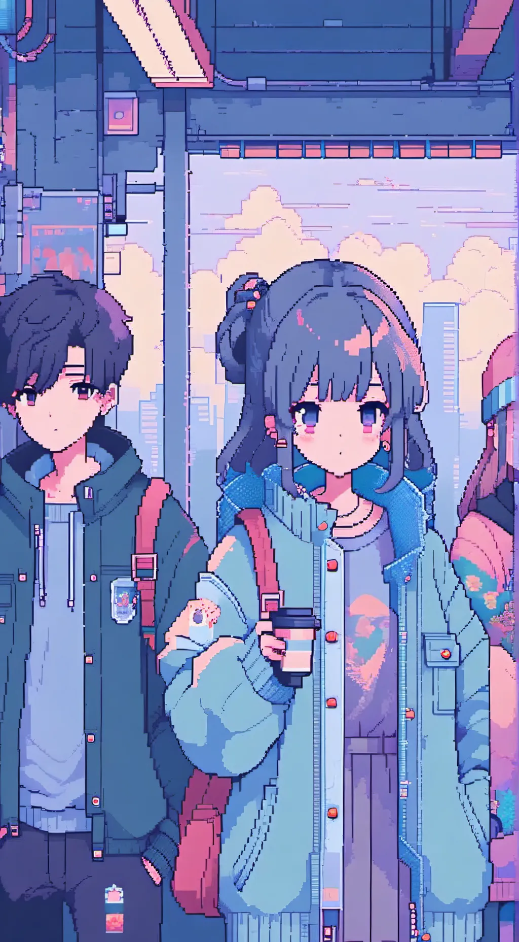 ai character: oc sleepover background