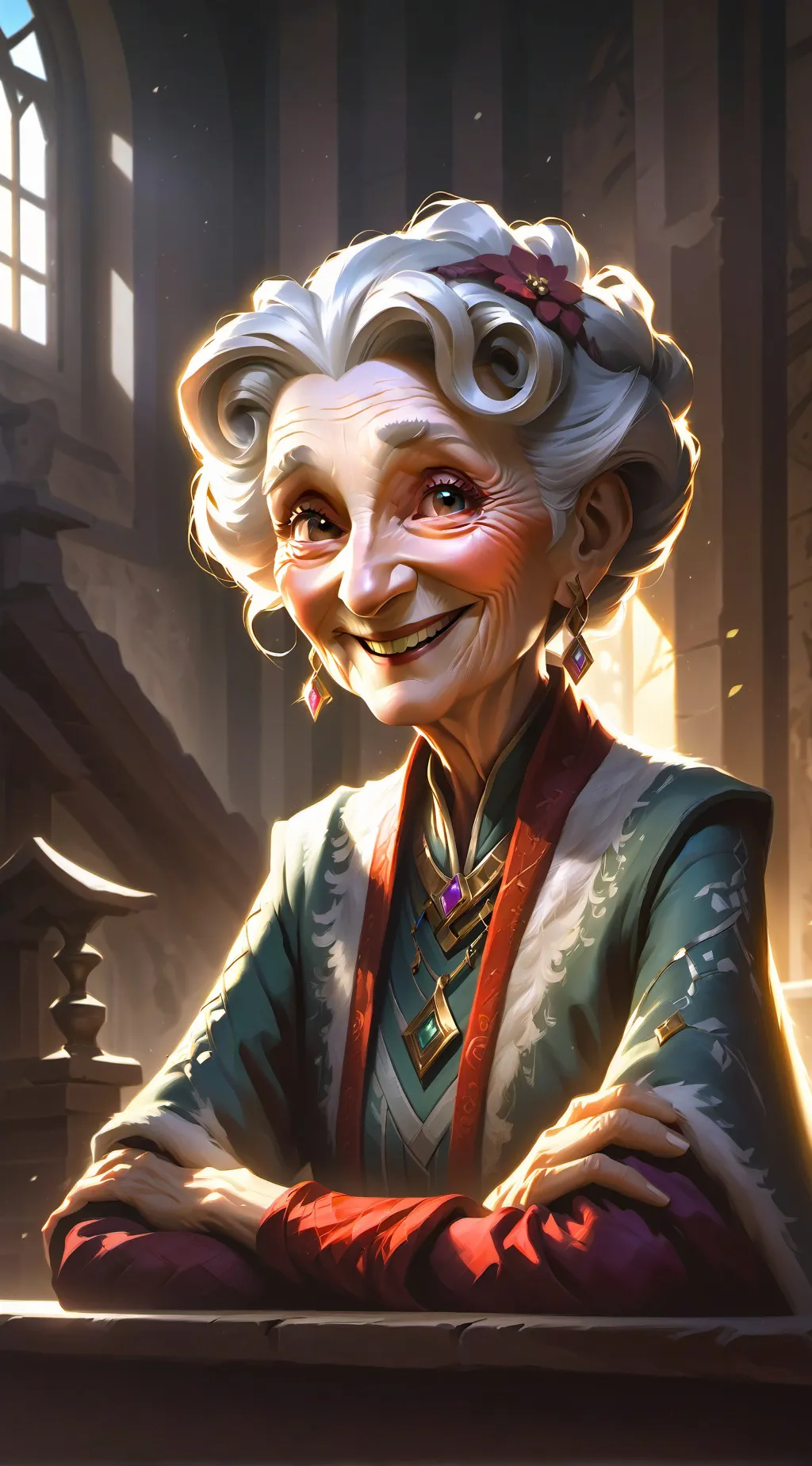 ai character: русский  background