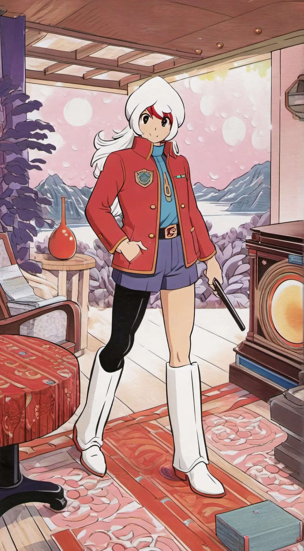 ai character: C00LKID  background