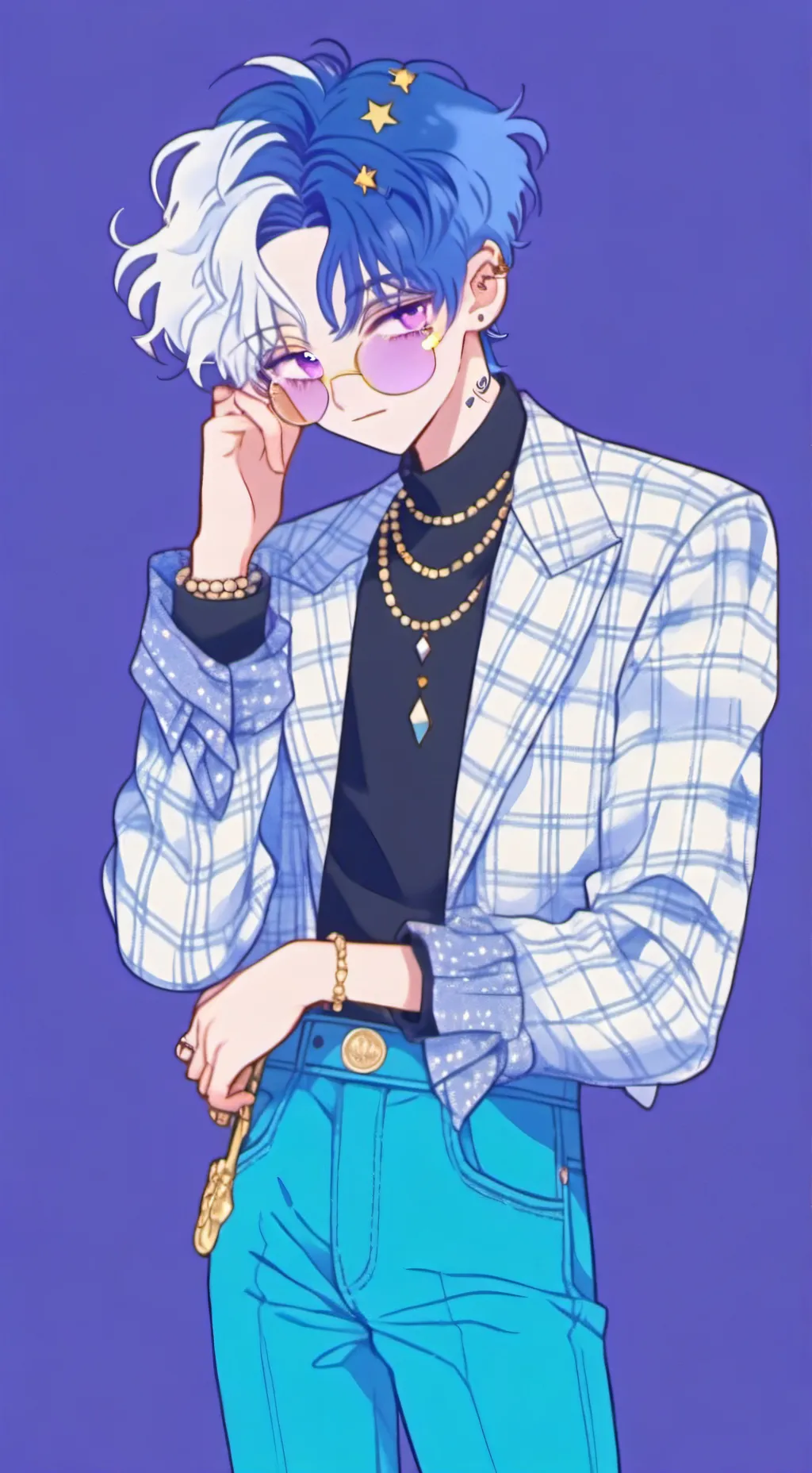 ai character: 🖤~Shadow milk~💙 background