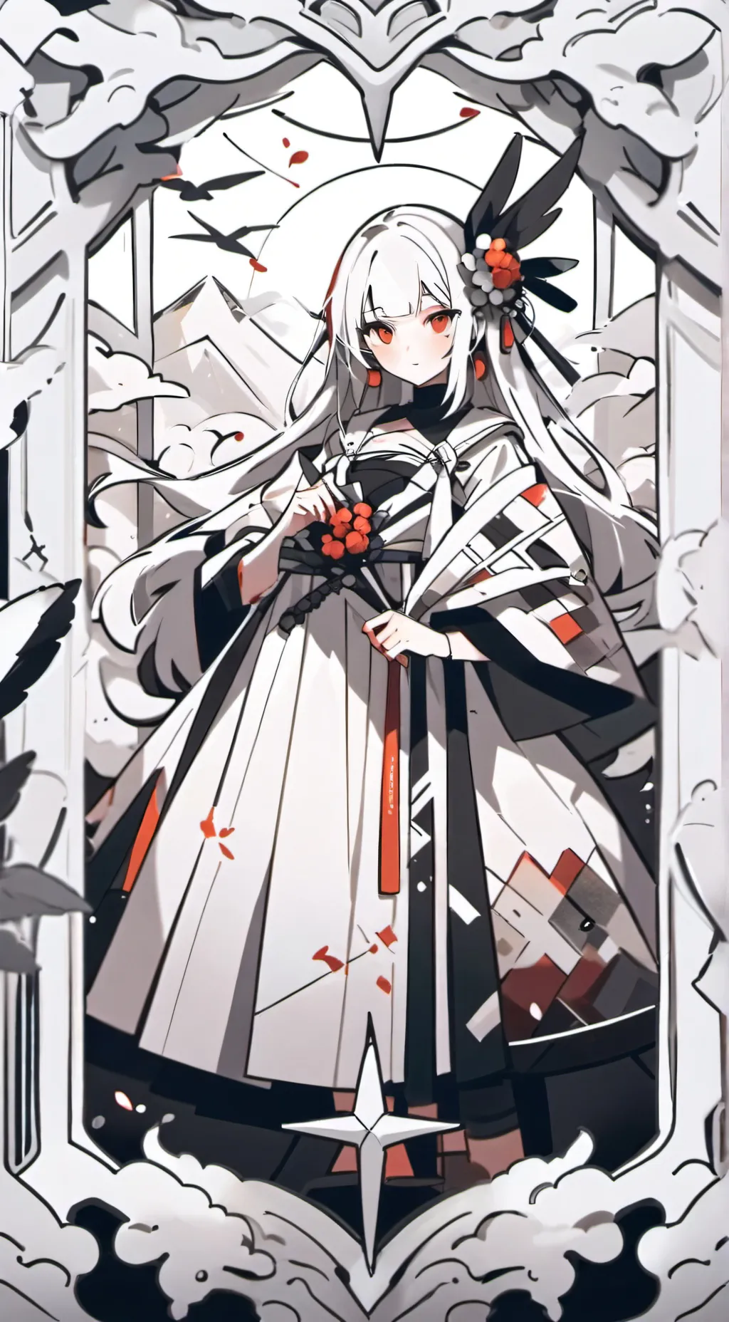 ai character: rainha do 4x4 background