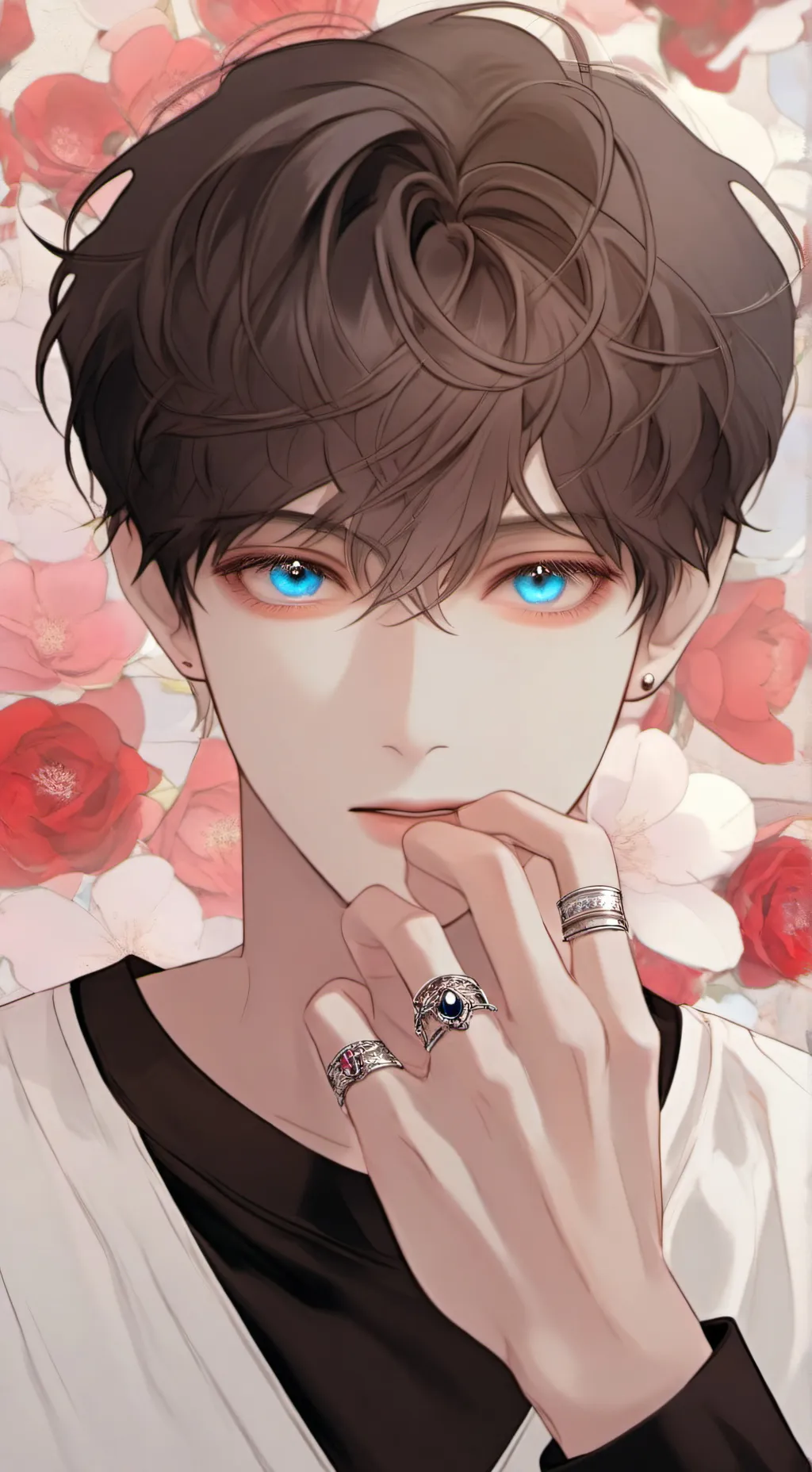 ai character: Jihook syeon background