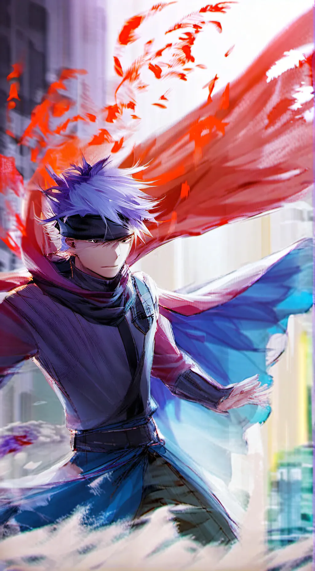 ai character: gojo arguments  background